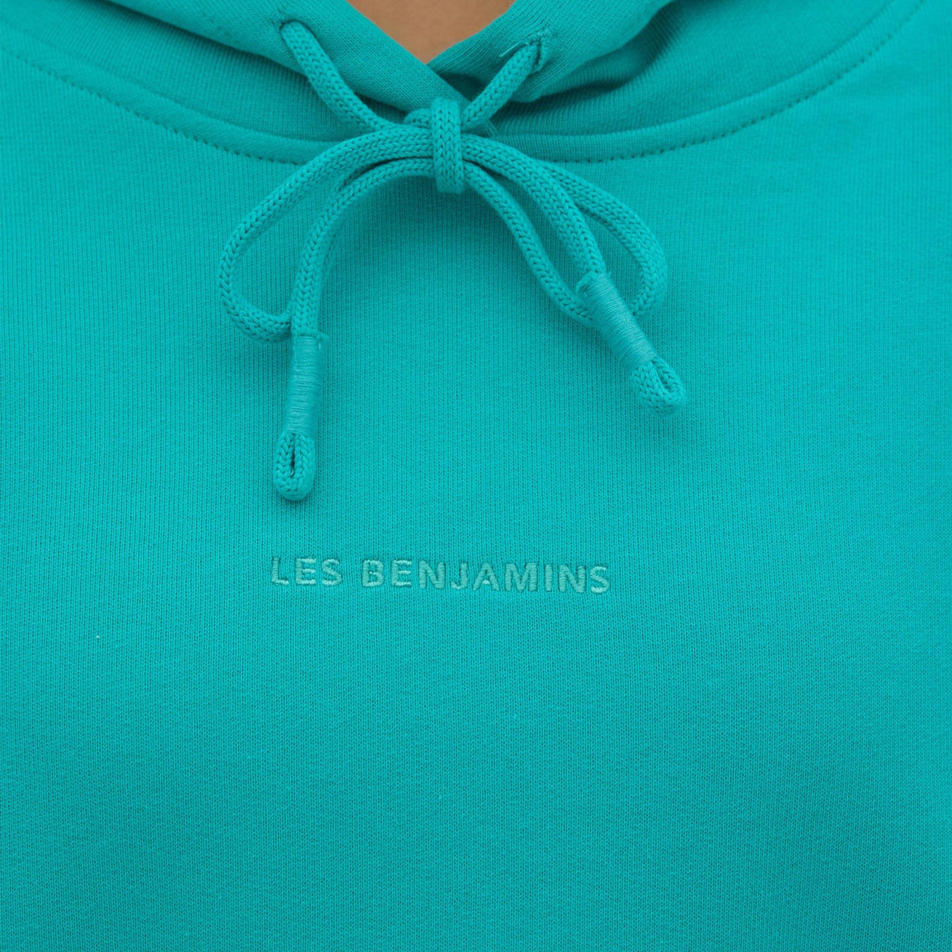 Les Benjamins Essential Kadın Yeşil Hoodie