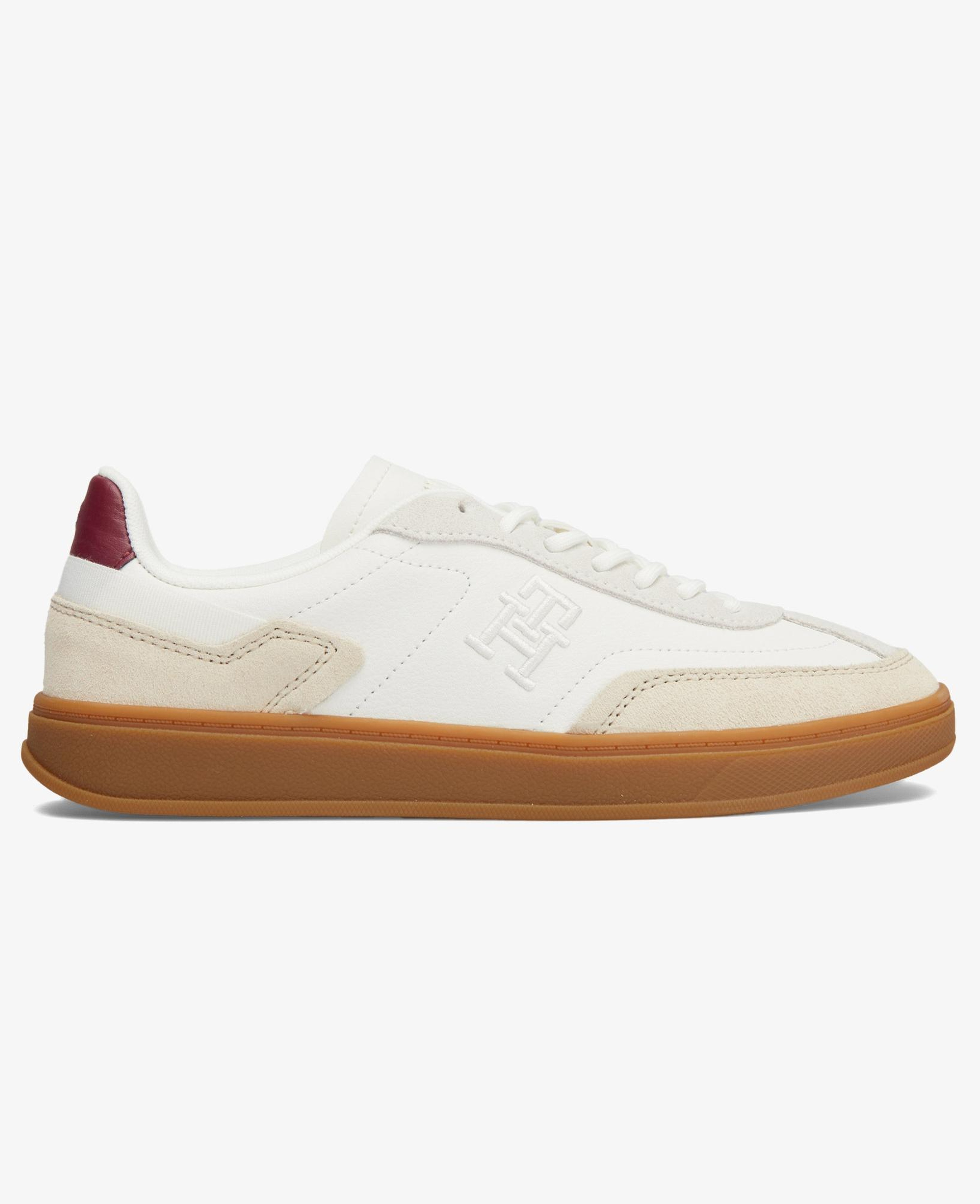 Tommy Hilfiger Heritage Court Kadın Bej Spor Ayakkabı