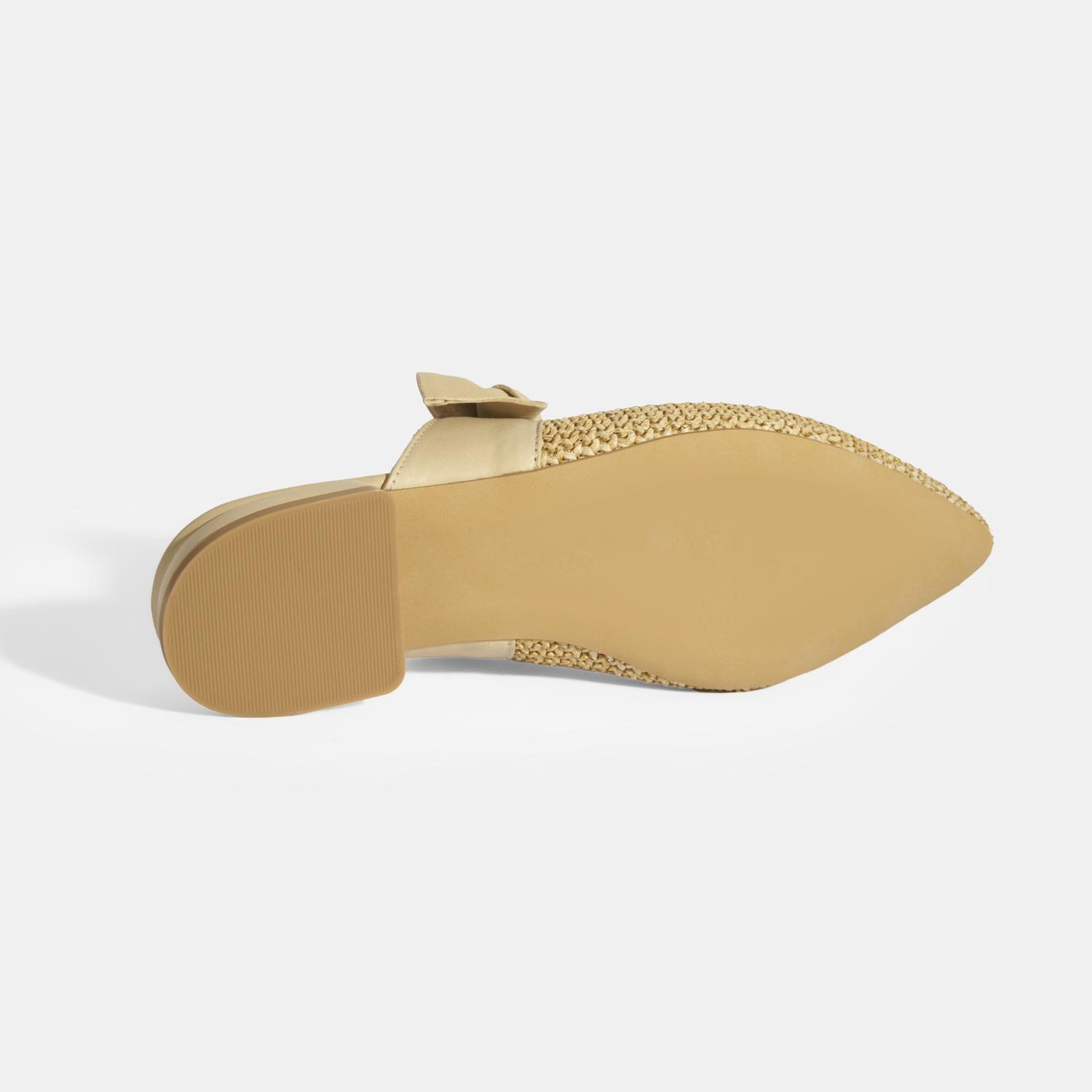 Kadın Hasır Fiyonklu Terlik