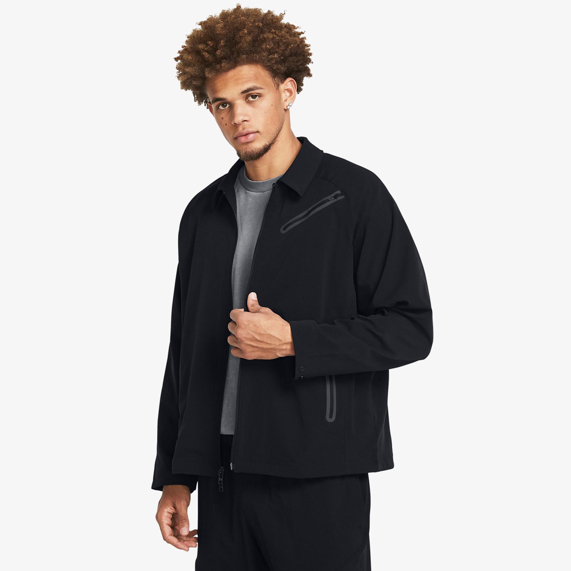 Under Armour Unstoppable Vented Erkek Siyah Ceket