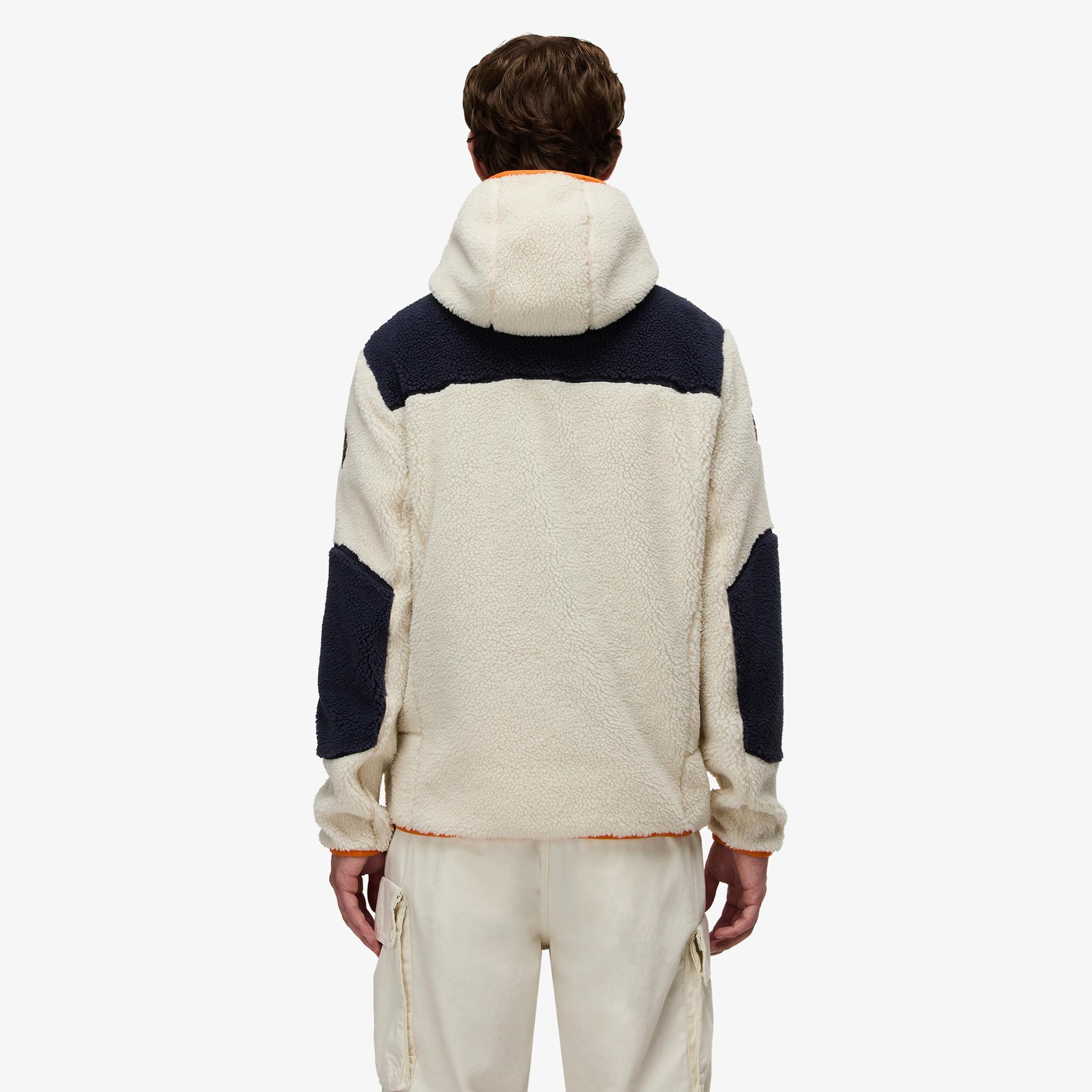 Napapijri Yupik 3 Erkek Krem Polar Ceket