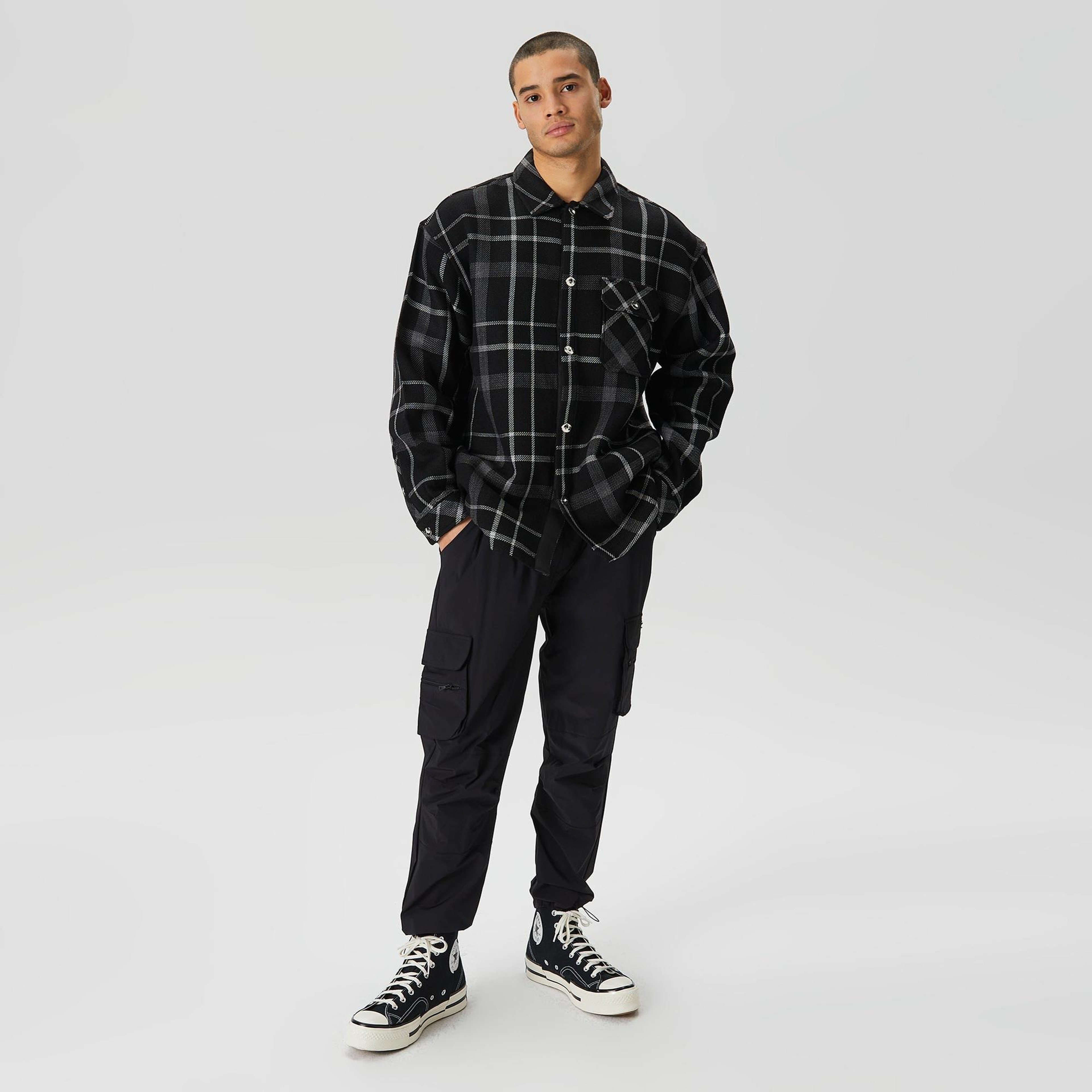 Les Benjamins Classics Erkek Siyah Pantolon