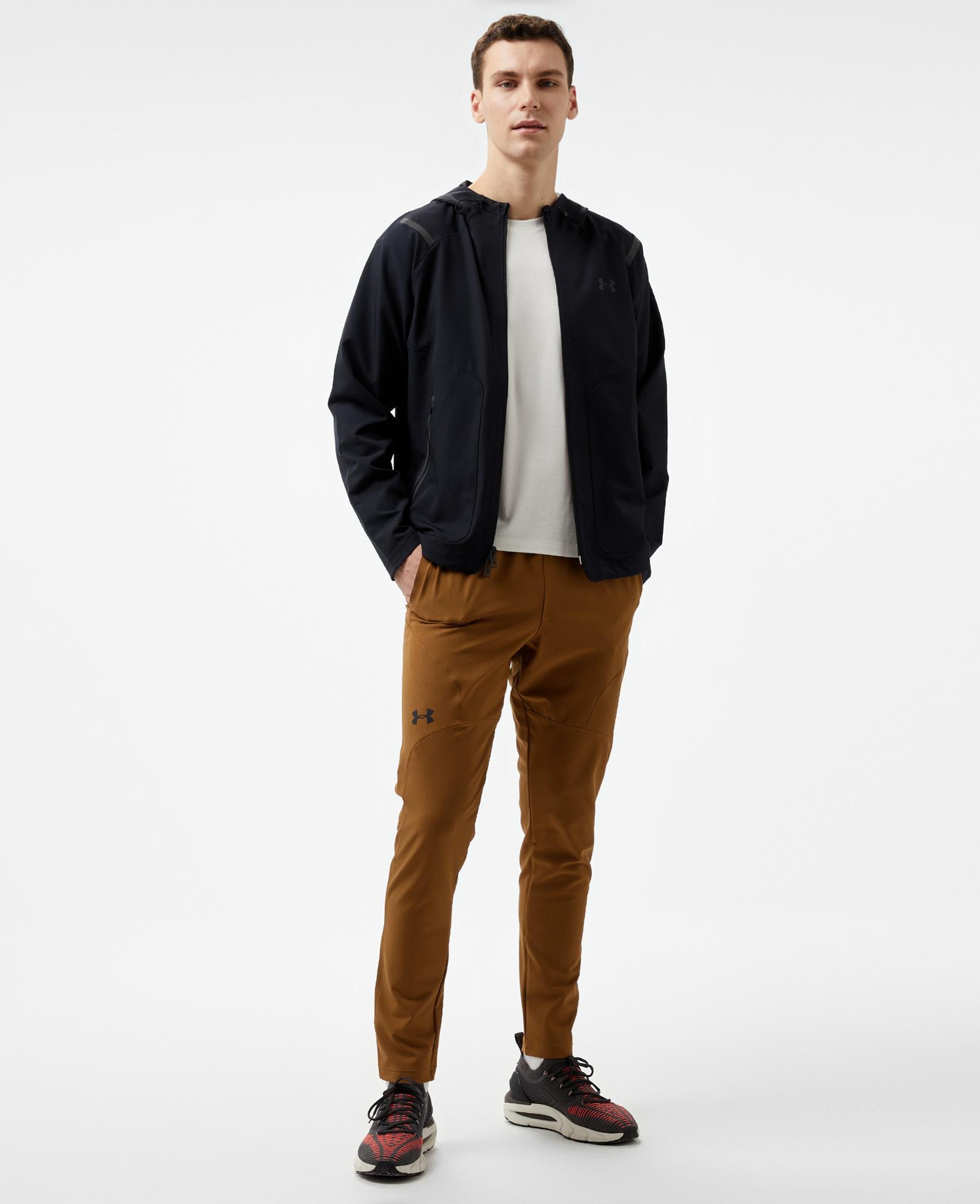 Under Armour Unstoppable Tapered  Erkek Kahverengi Eşofman Altı