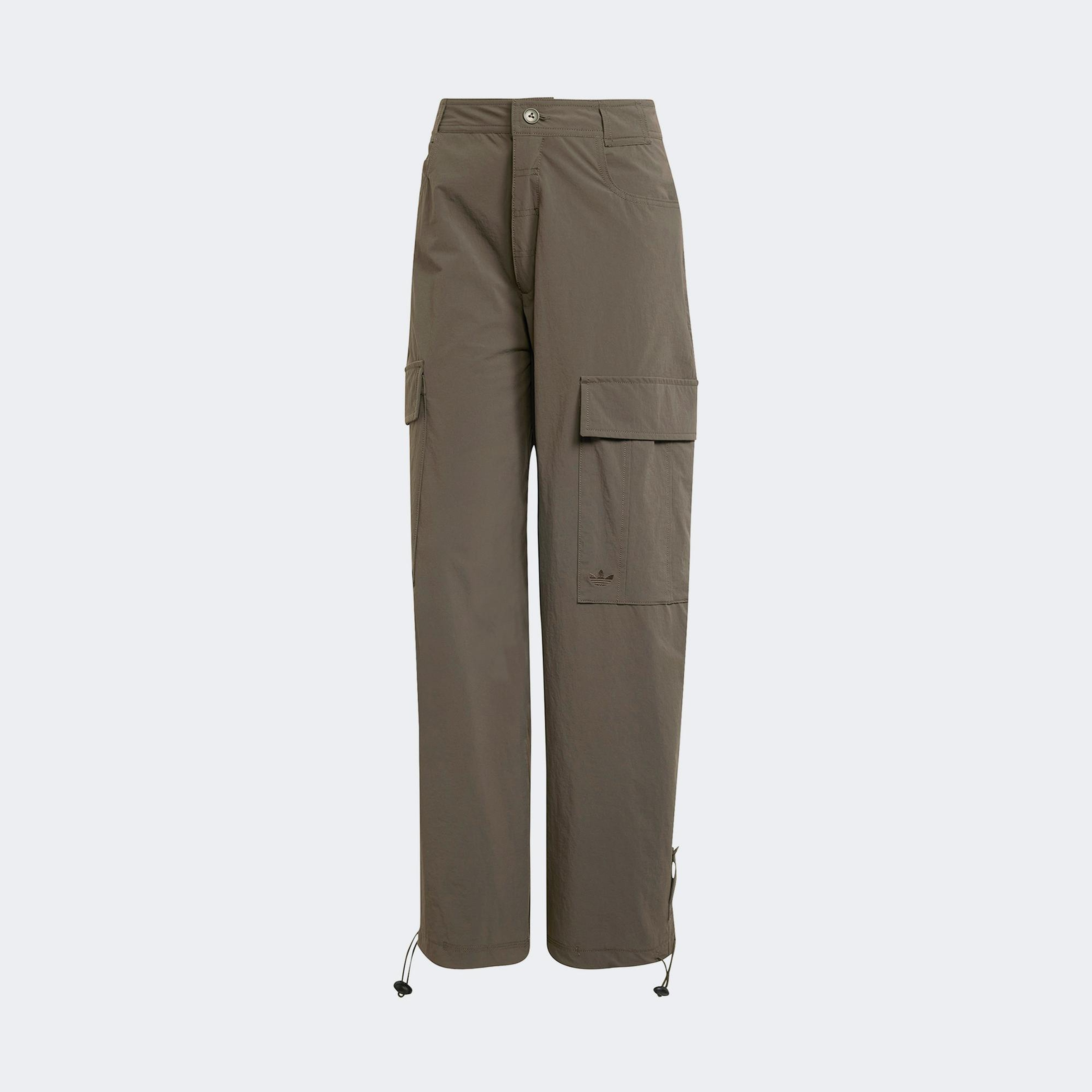 adidas Premium Essentials Kadın Yeşil Kargo Pantolon
