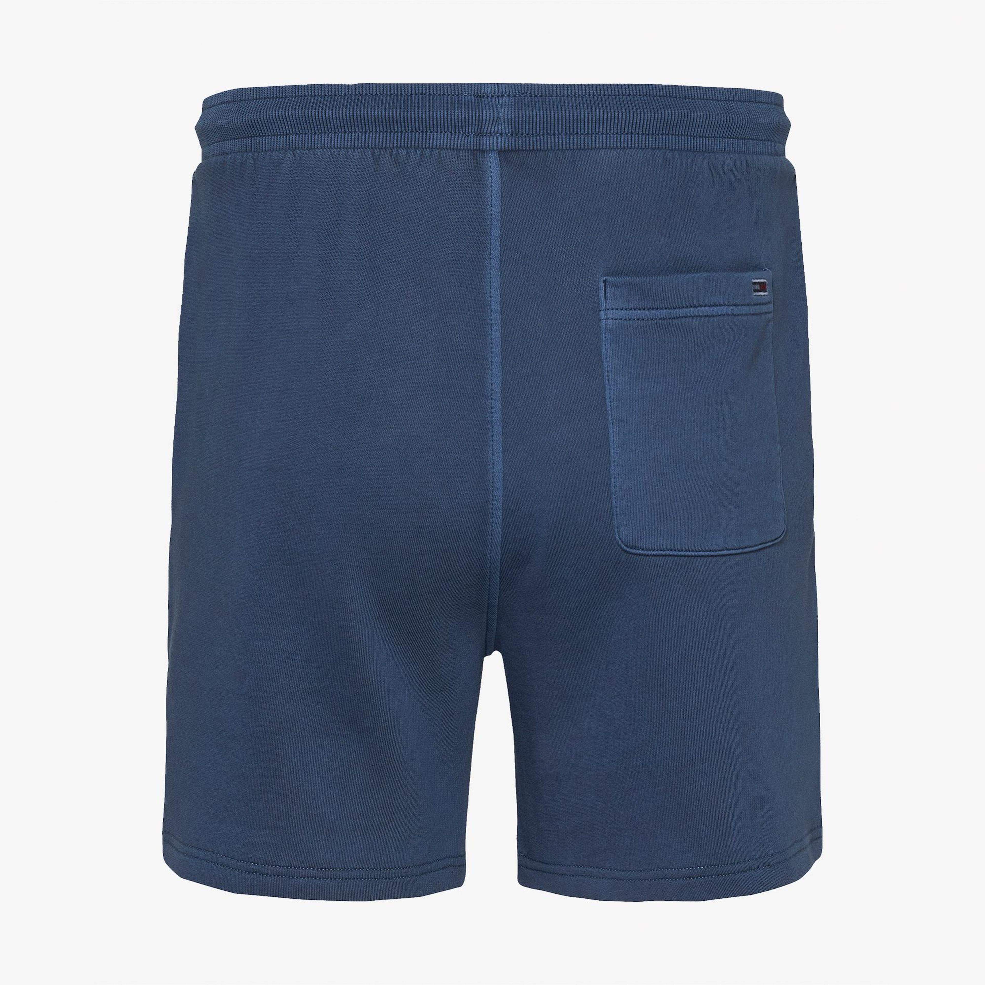 Tommy Jeans Regular Varsity Erkek Mavi Şort