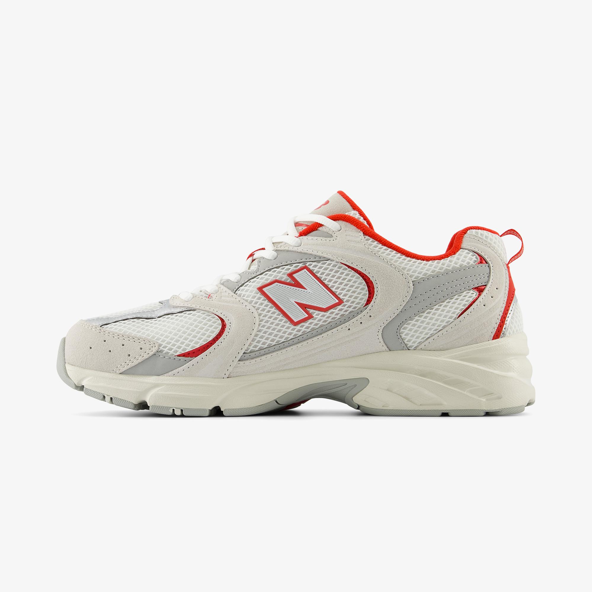 New Balance 530 Lifestyle Unisex Bej-Kırmızı Spor Ayakkabı