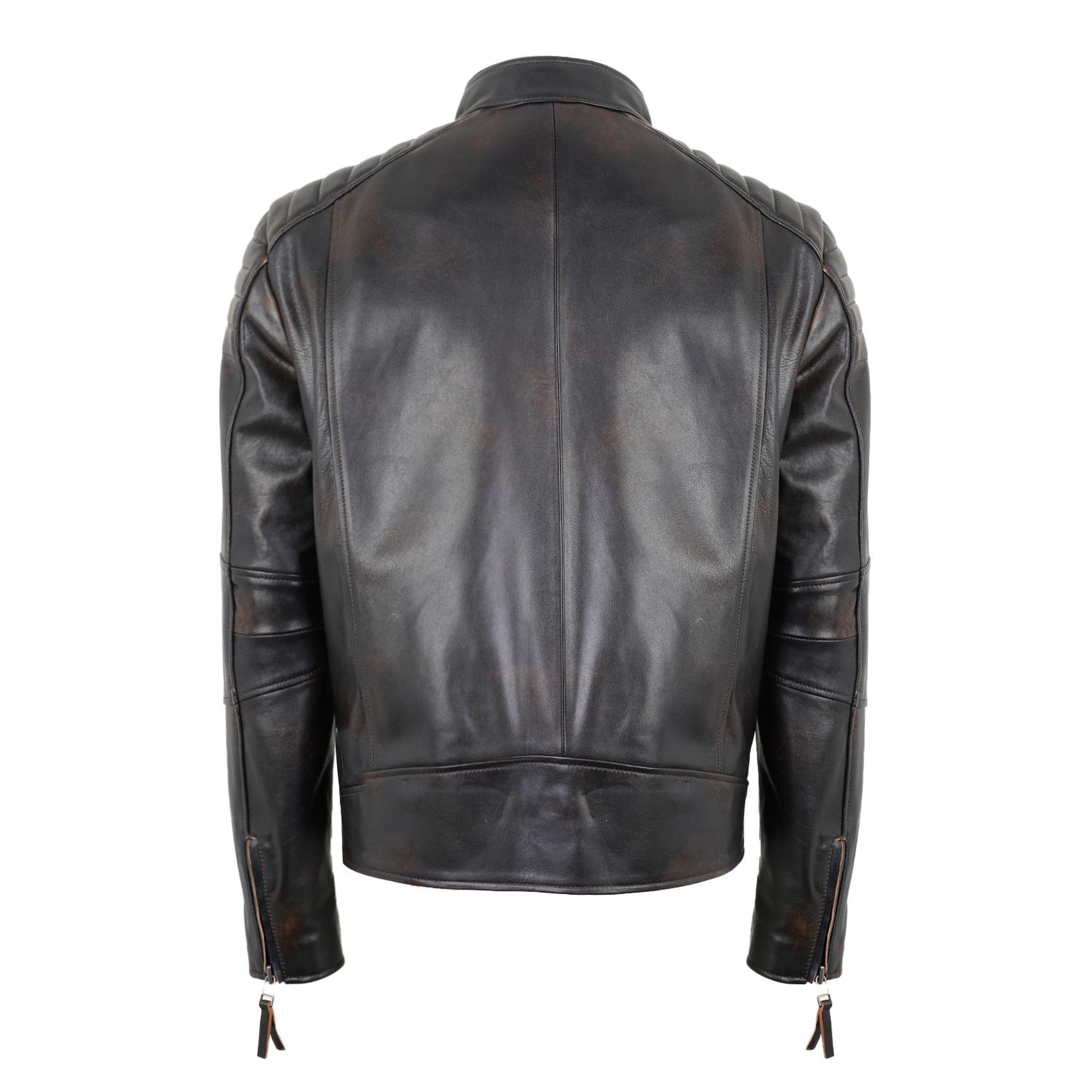 Nancy Vintage Erkek Deri Mont