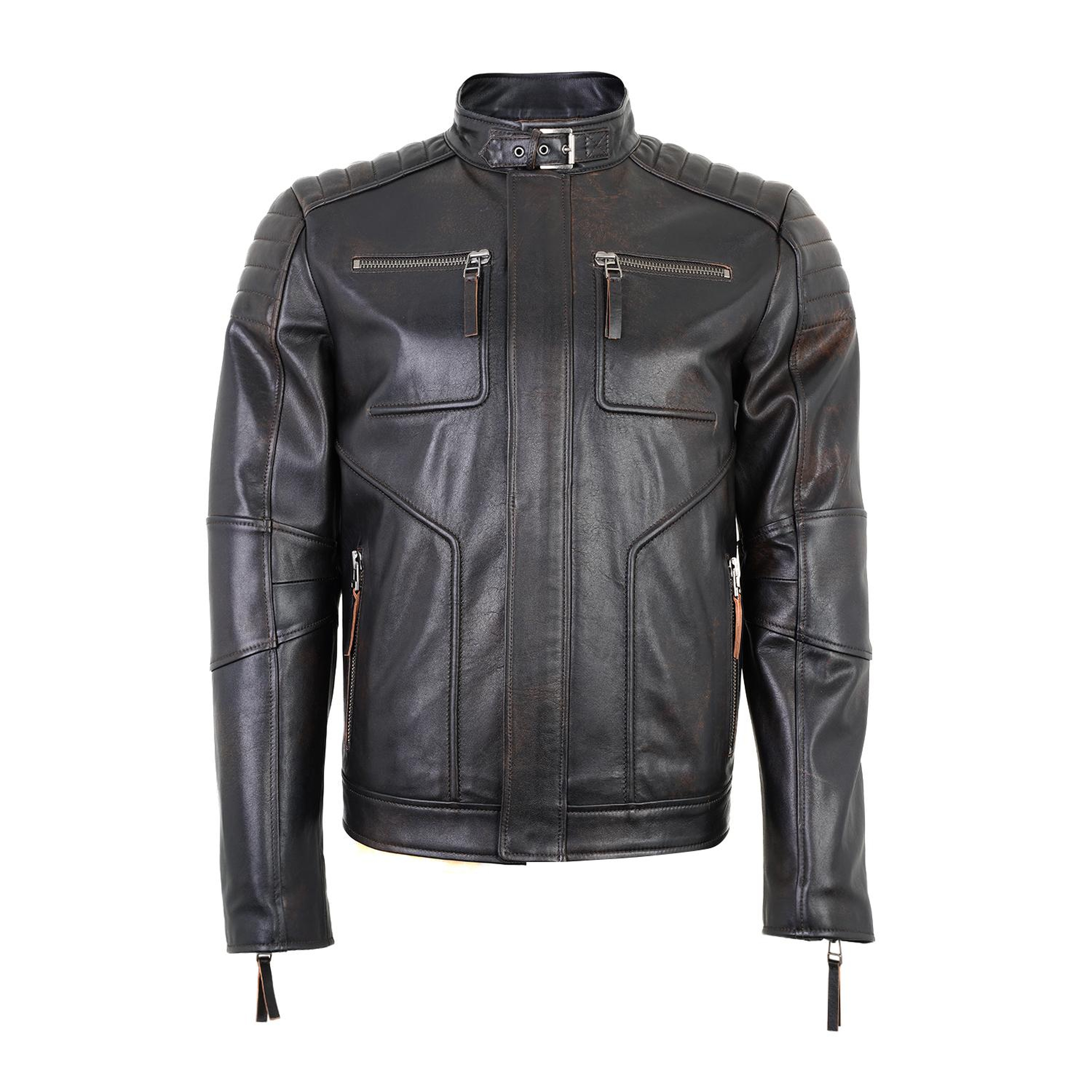 Nancy Vintage Erkek Deri Mont