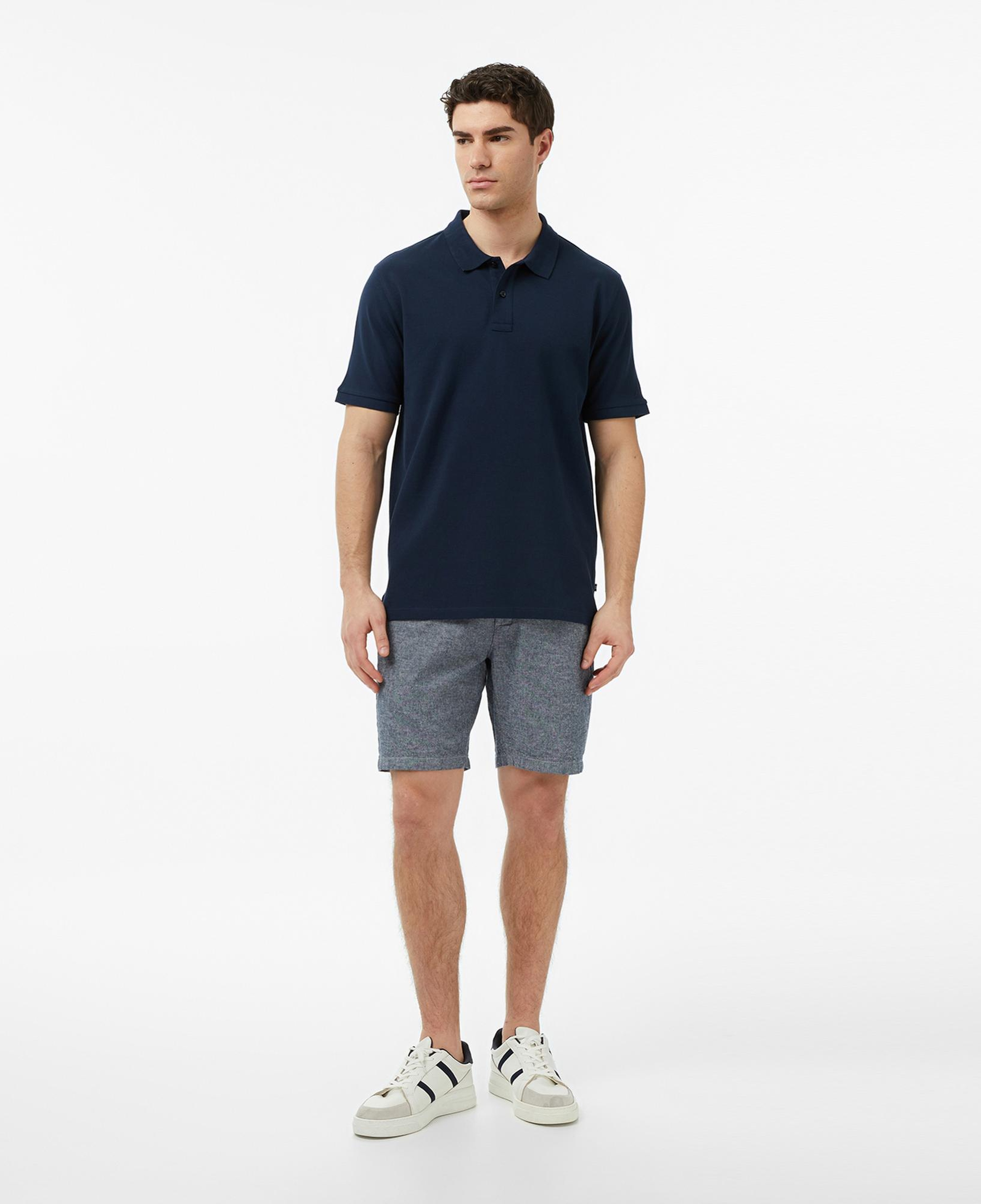 Nautica Erkek Lacivert Regular Fit Polo Yaka T-Shirt