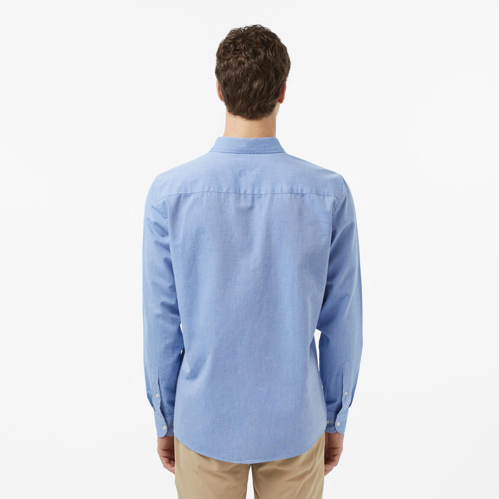 Nautica Erkek Mavi Regular Fit Gömlek