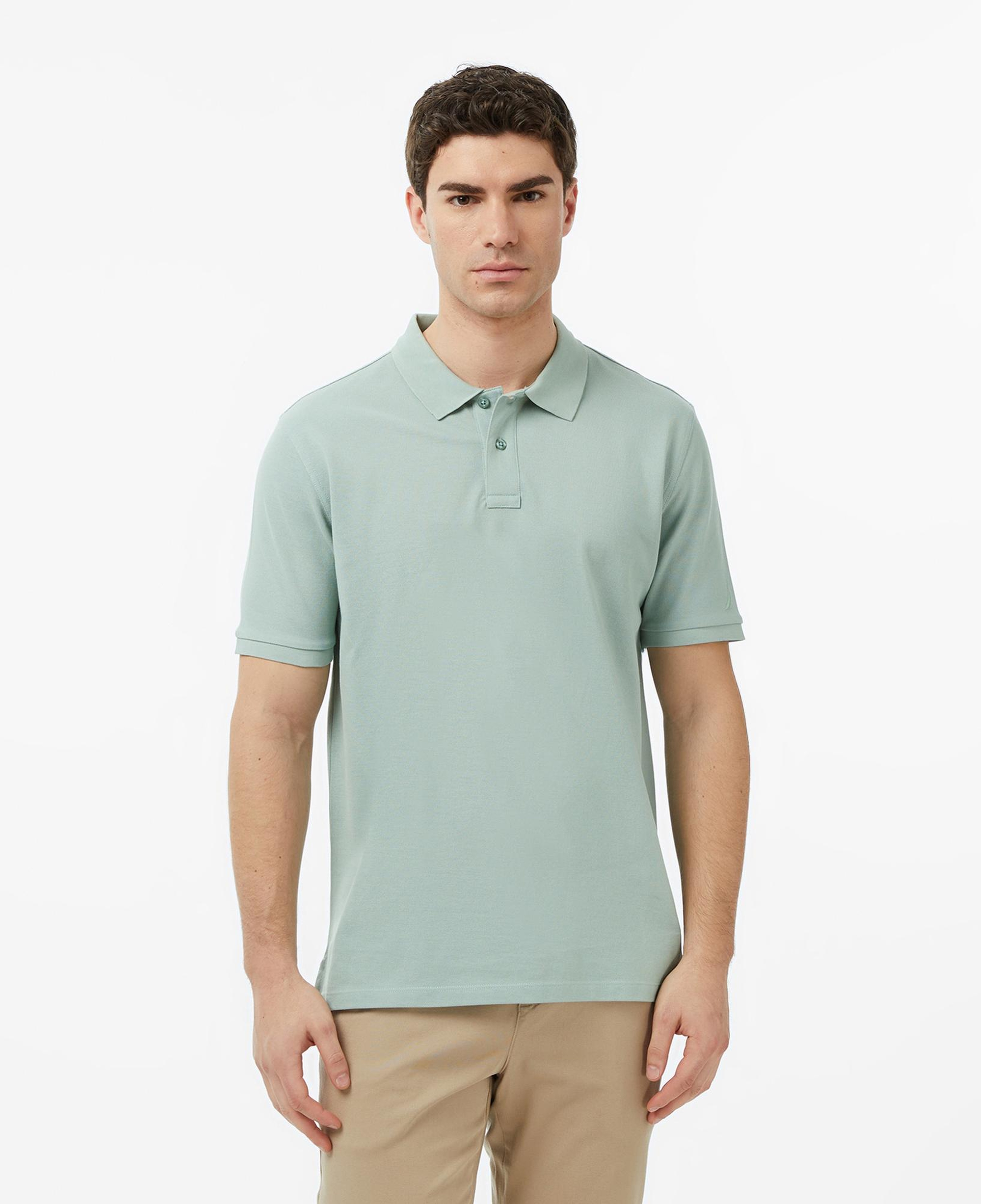 Nautica Erkek Yeşil Regular Fit Polo Yaka T-Shirt