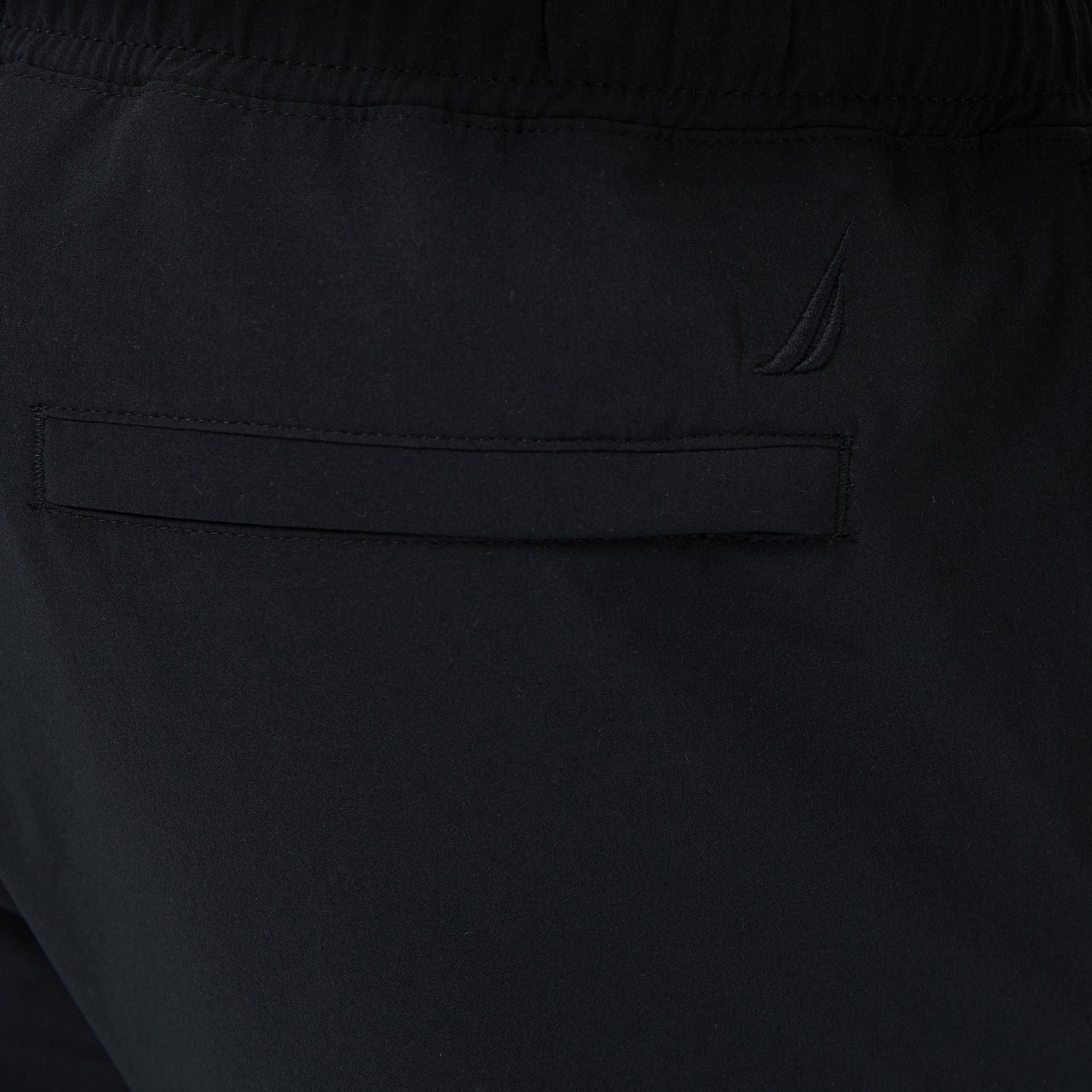 Nautica Erkek Siyah Slim Fit Teknik Pantolon