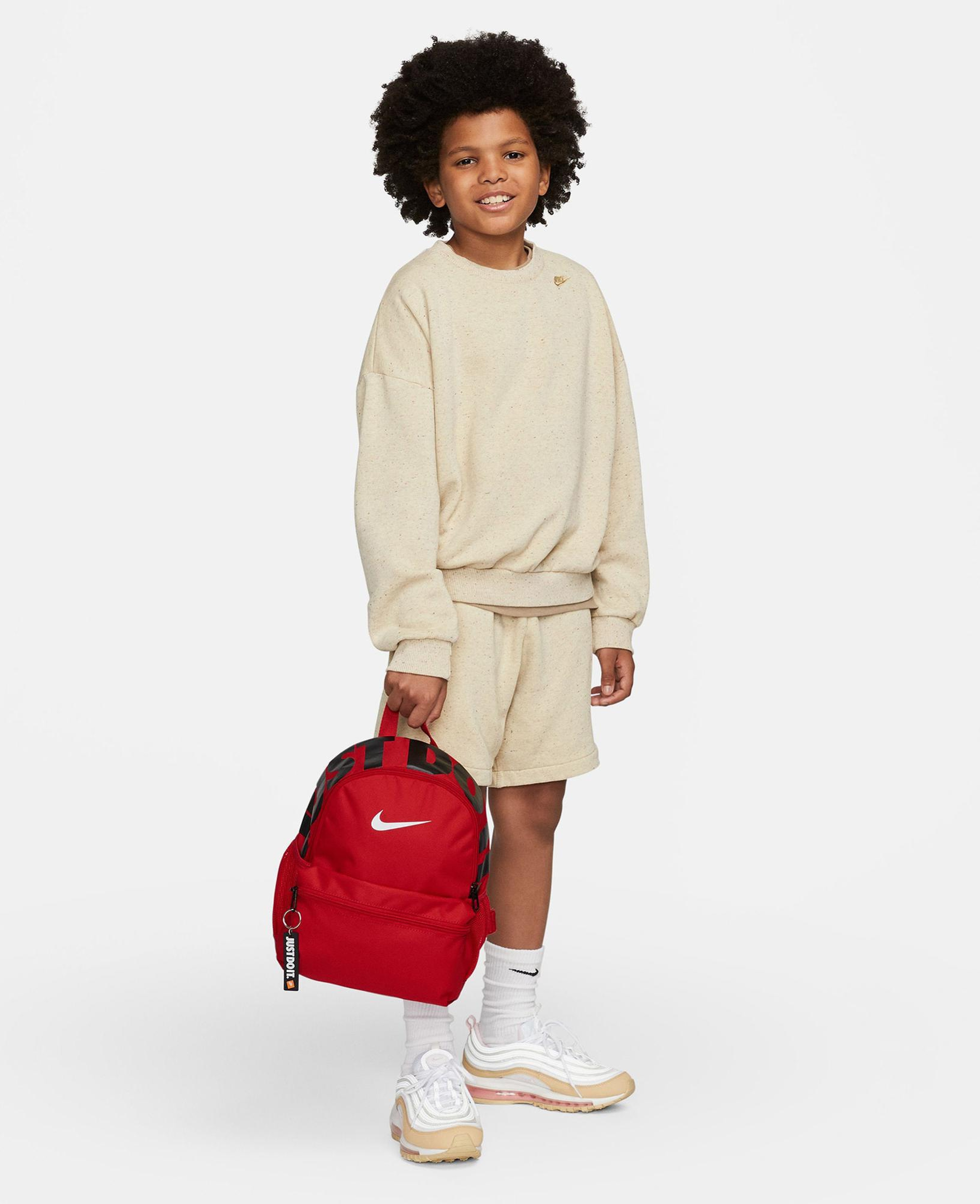 Nike Brasilia JDI Çocuk Kırmızı Sırt Çantası