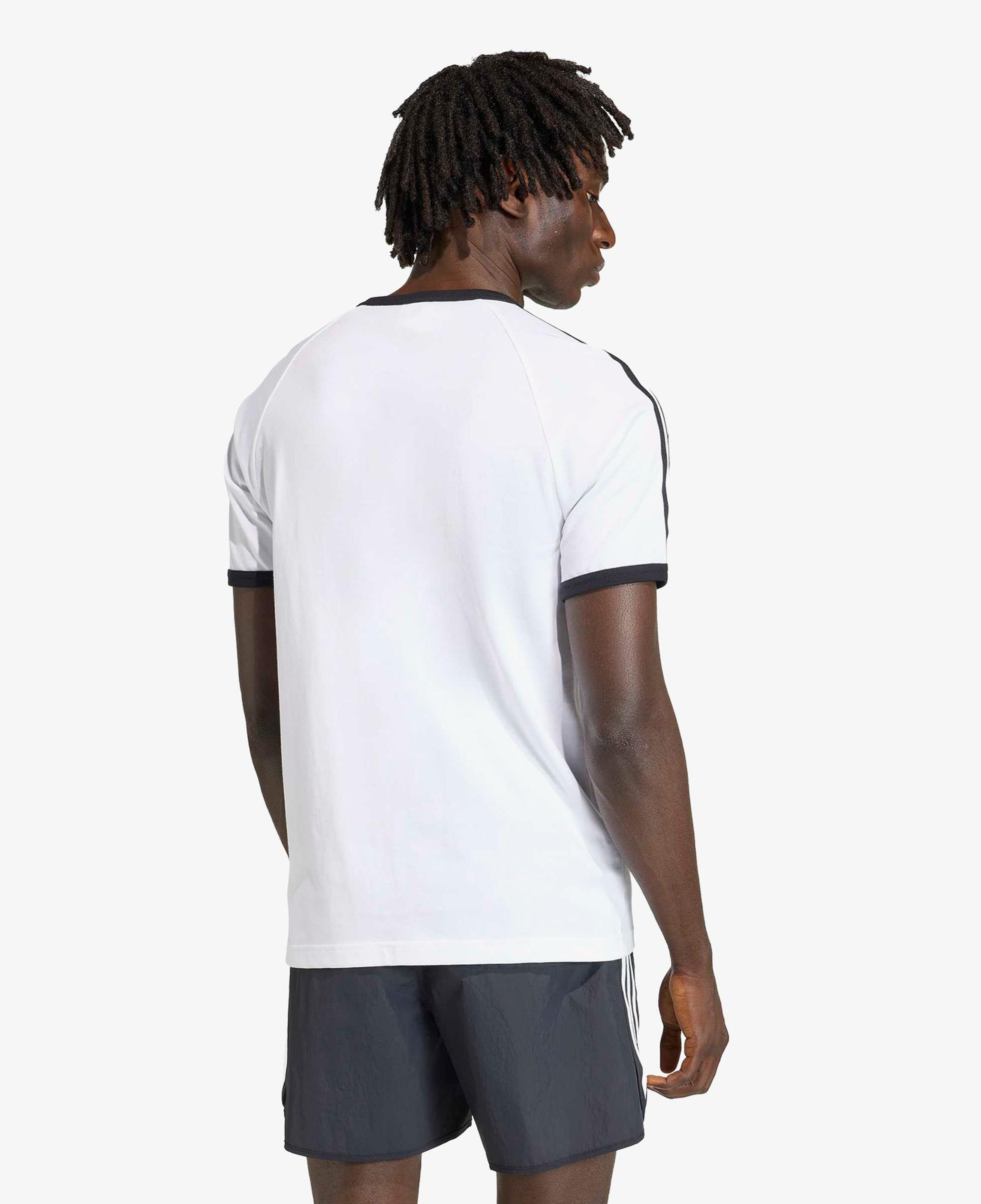 adidas 3S Ringer Erkek Beyaz T-Shirt