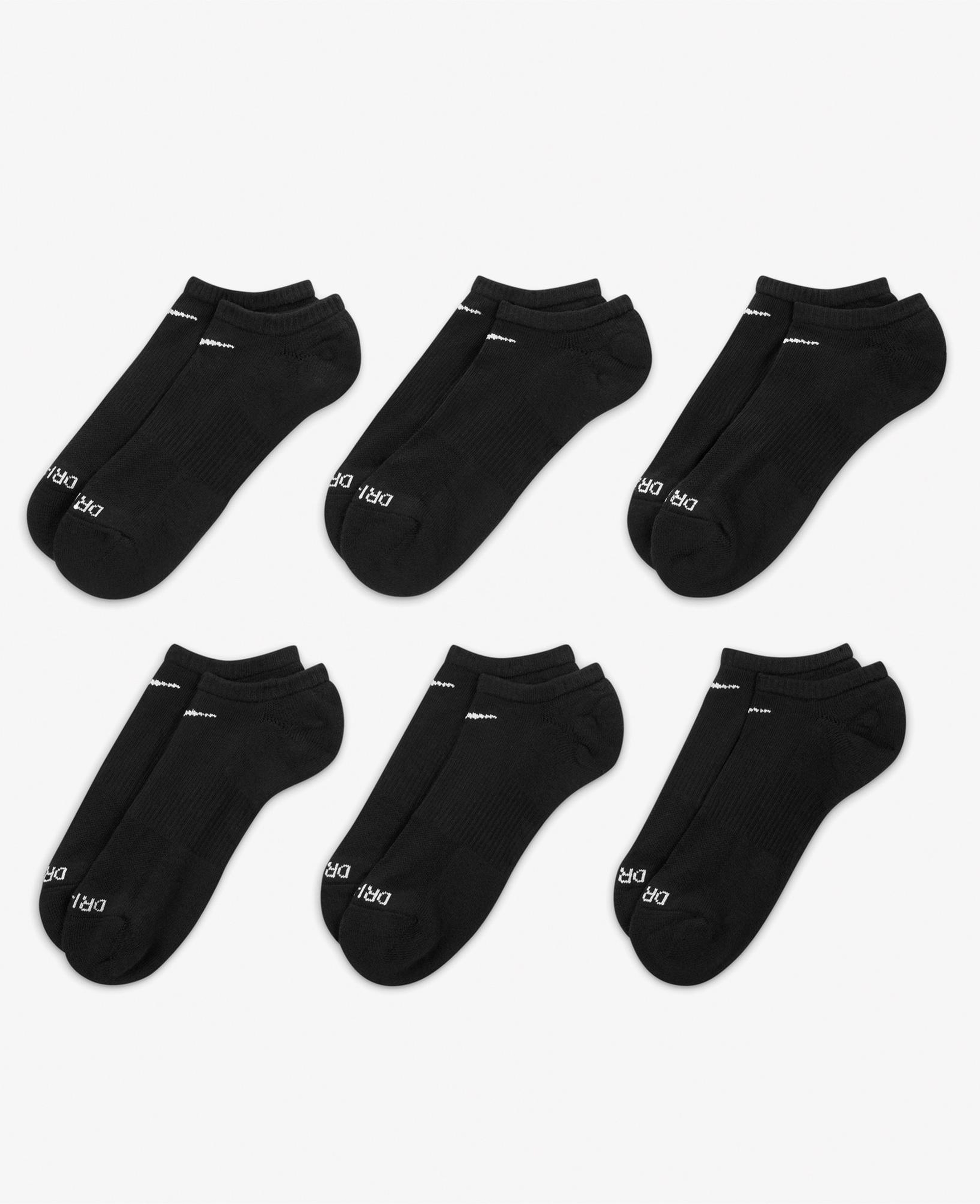 Nike Everyday Plus Cushioned Erkek Siyah 3' lü Çorap