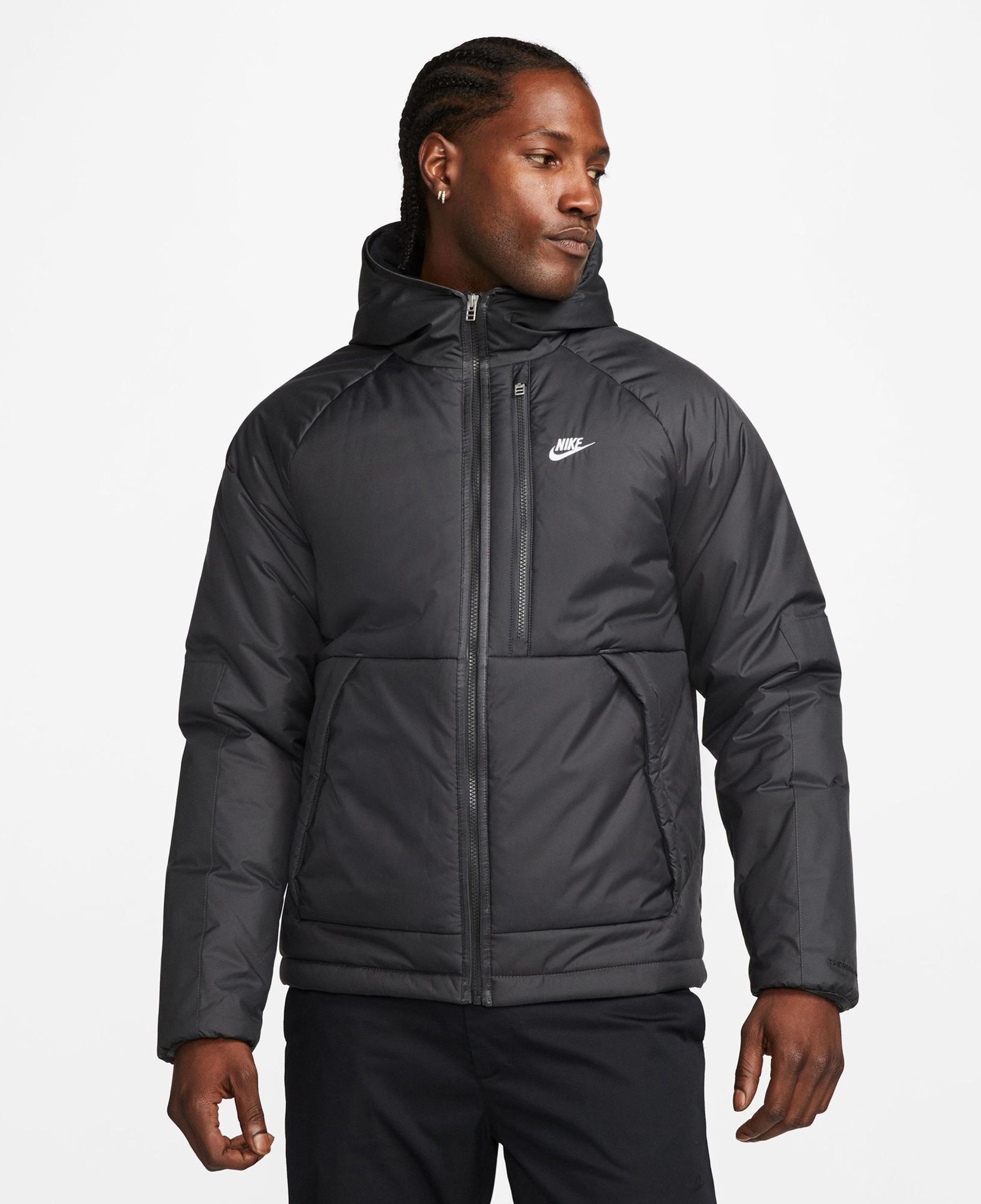 Nike Sportswear Therma-Fit Repel Erkek Gri Mont