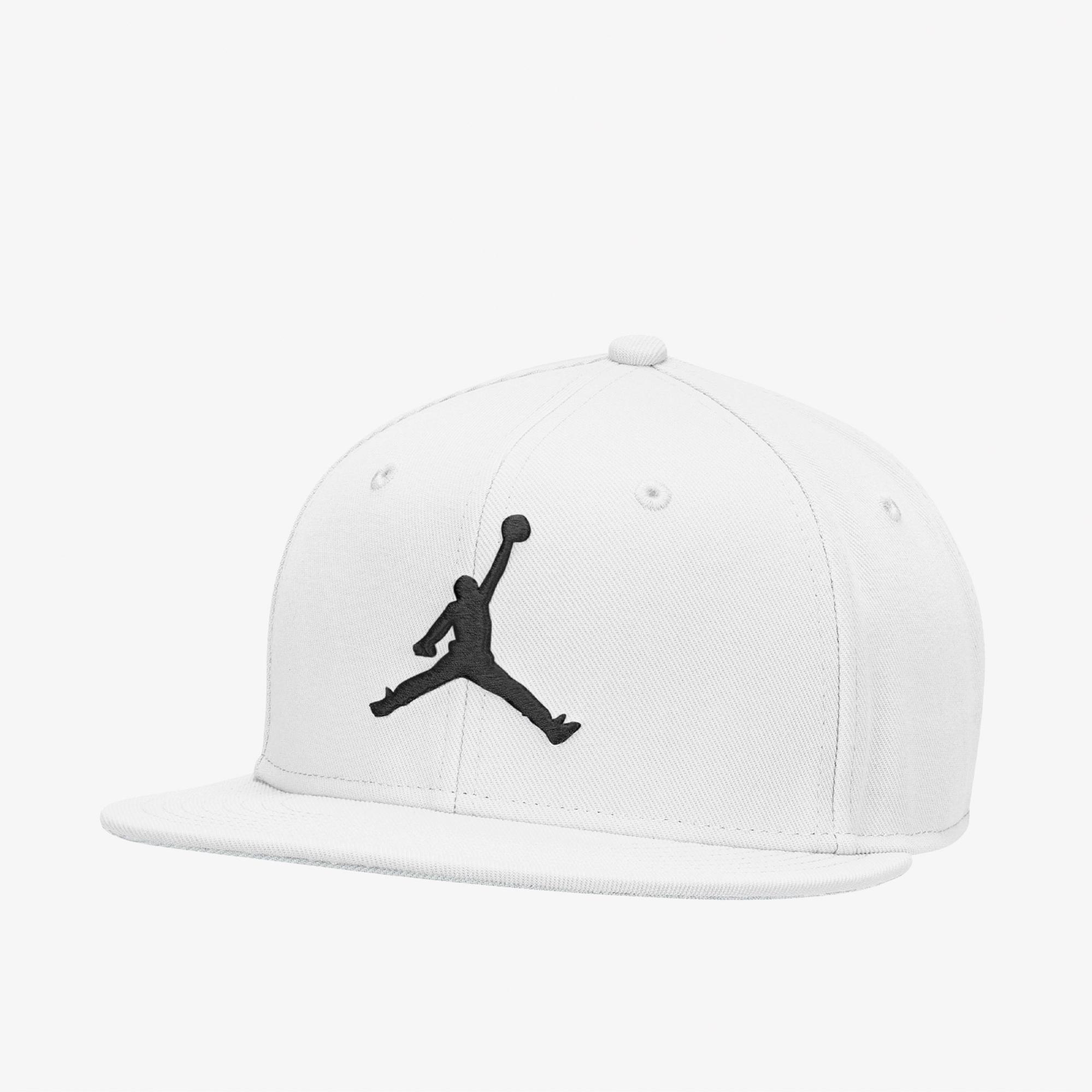 Jordan Jumpman Pro Unisex Beyaz Şapka