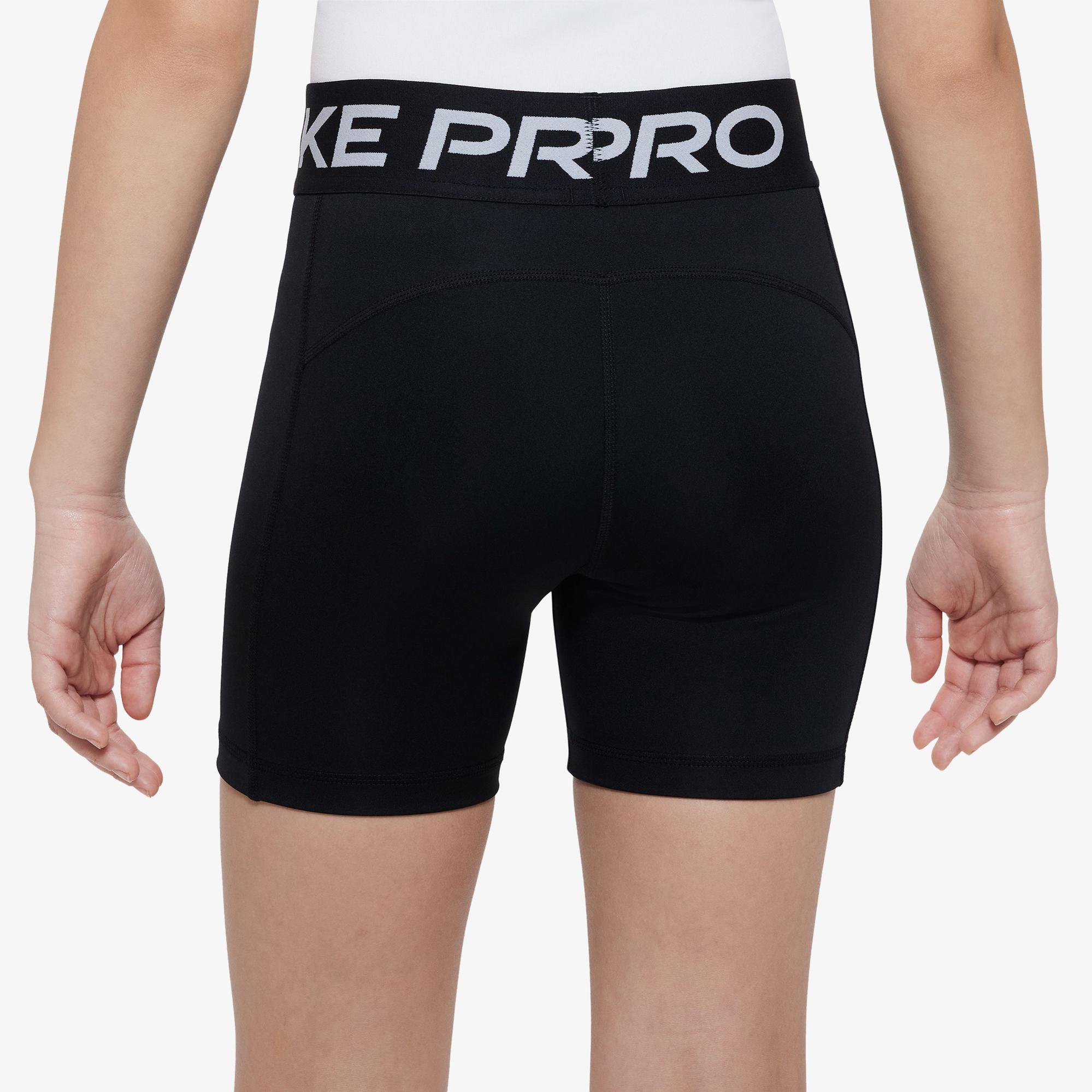 Nike Pro Dri-Fit 13 cm Çocuk Siyah Kısa Tayt