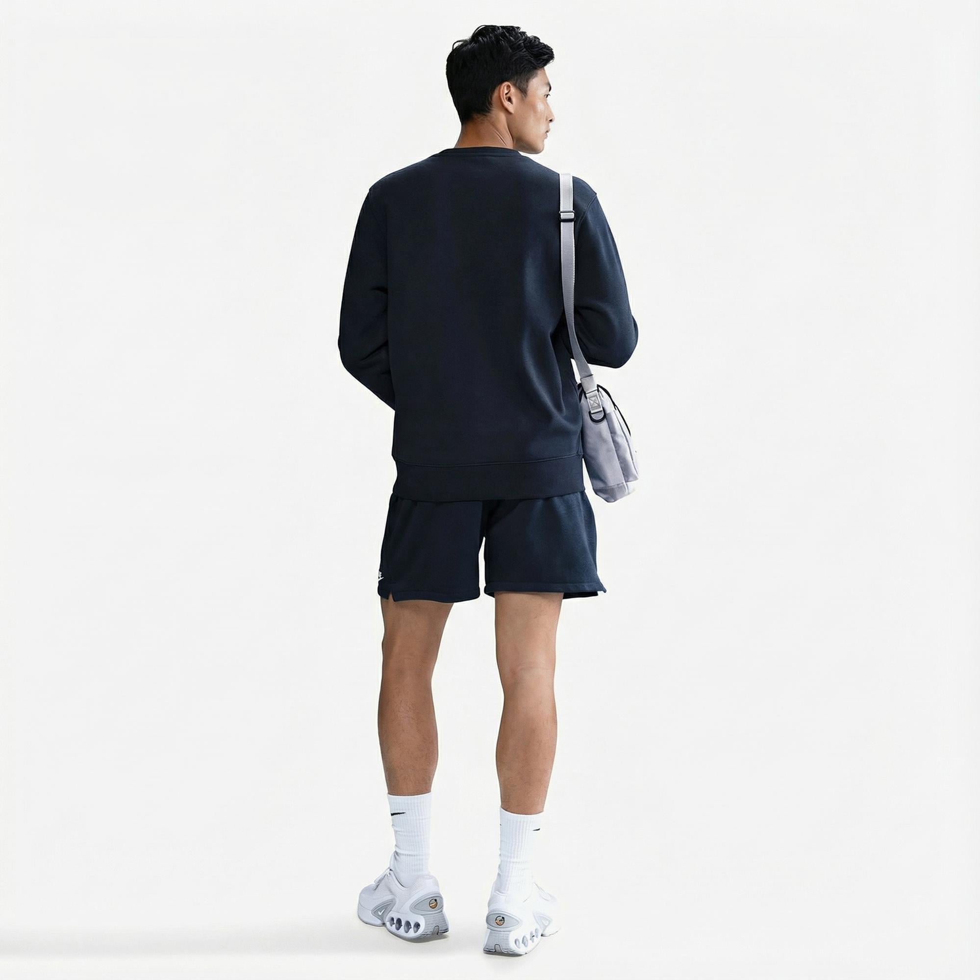 Nike Club Crew Erkek Mavi Sweatshirt