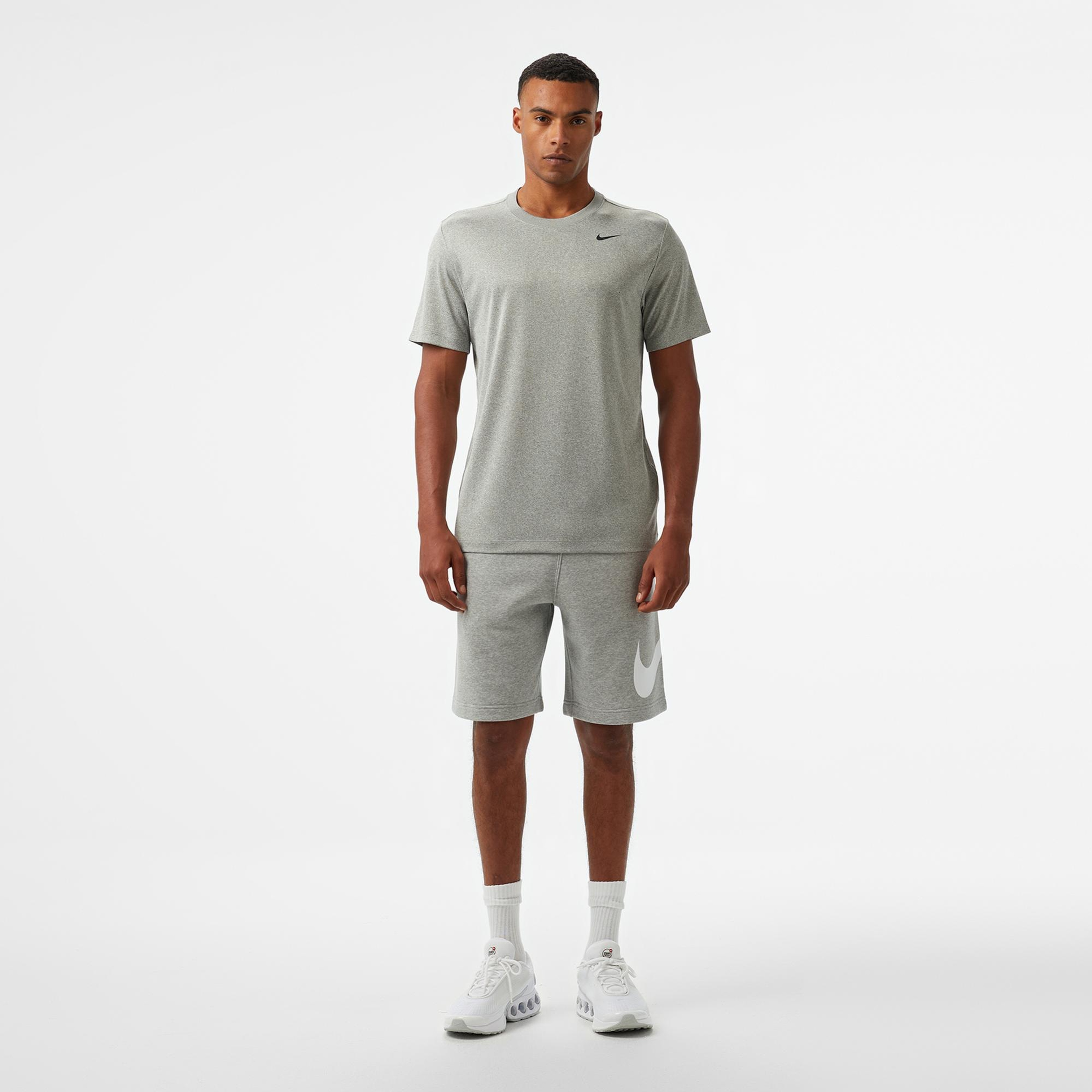 Nike Dri-Fit Reset Erkek Gri T-Shirt