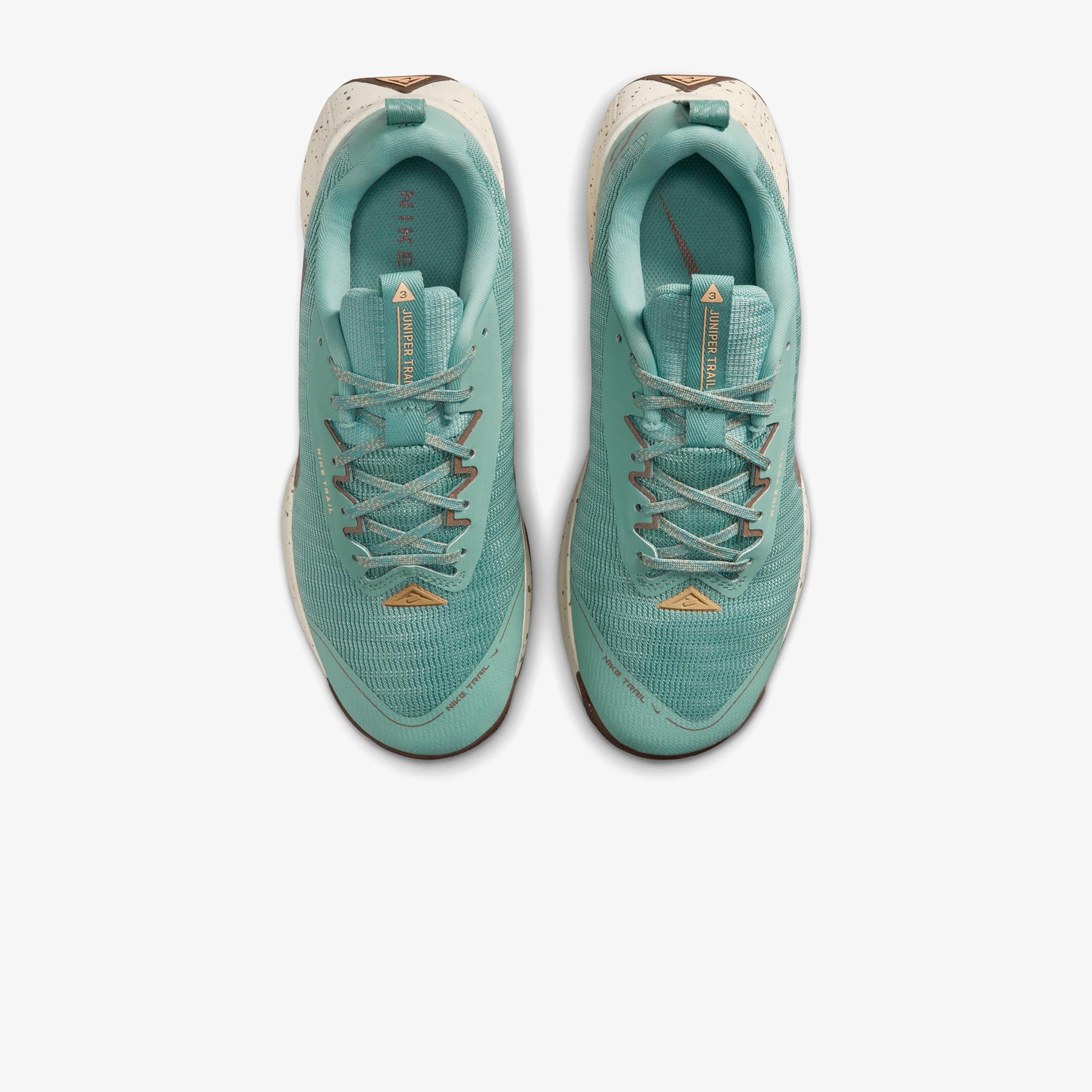 Nike Juniper Trail 3 Kadın Yeşil Koşu Ayakkabısı