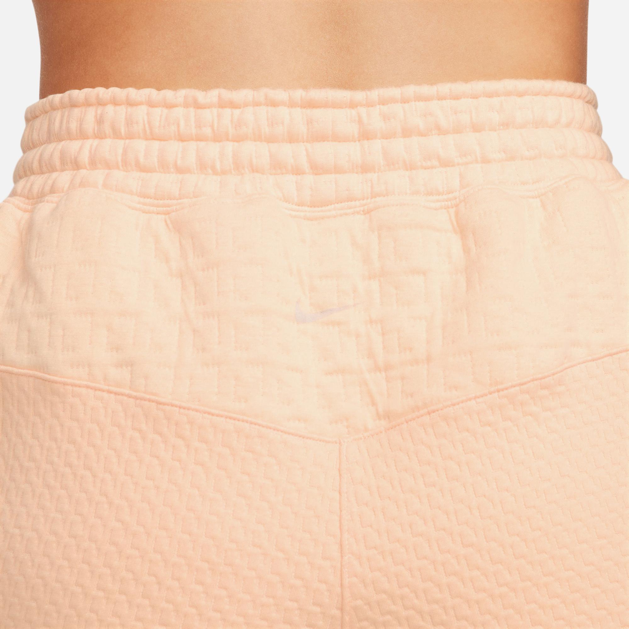 Nike Yoga Therma-Fit Adventure Fleece Kadın Turuncu Eşofman Altı