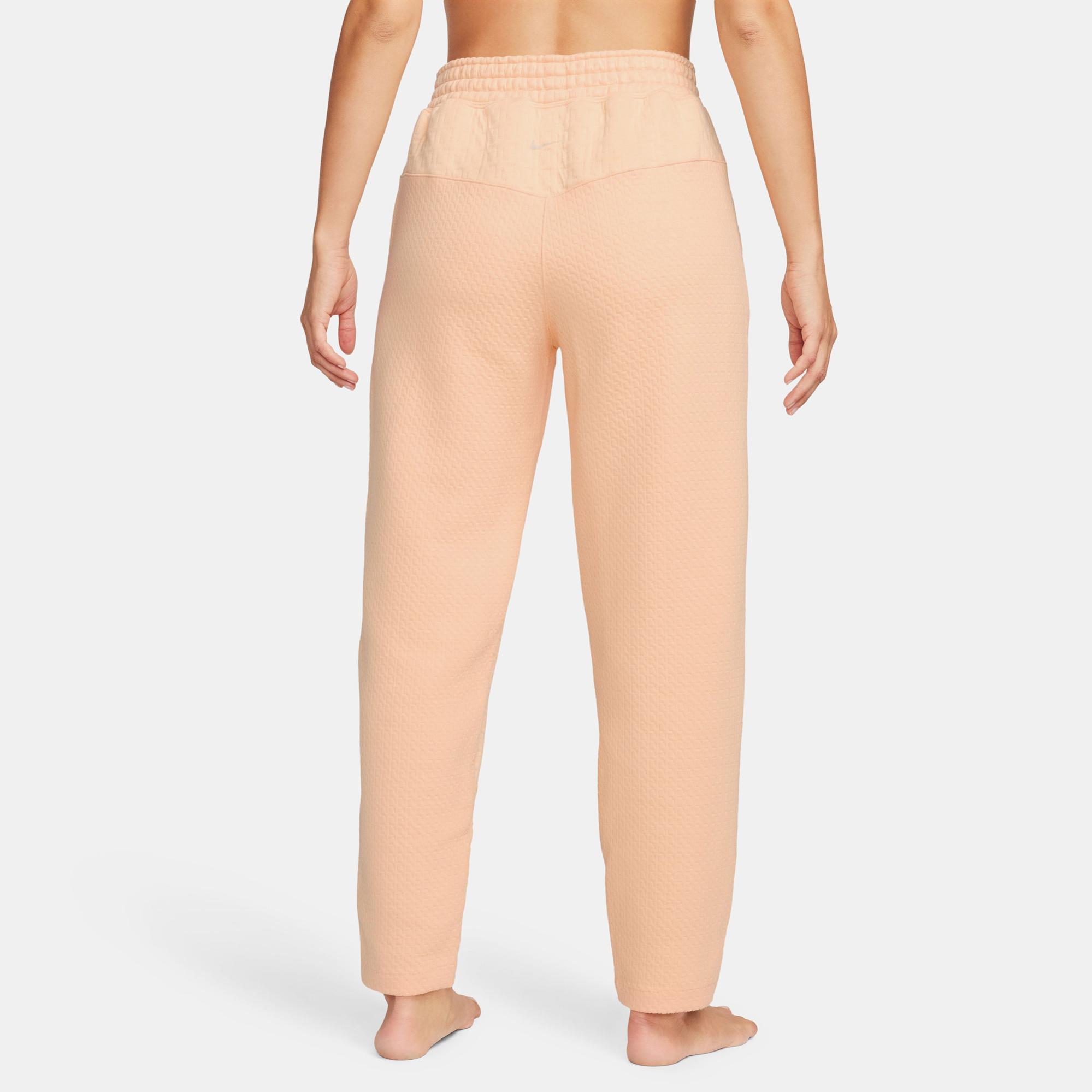 Nike Yoga Therma-Fit Adventure Fleece Kadın Turuncu Eşofman Altı