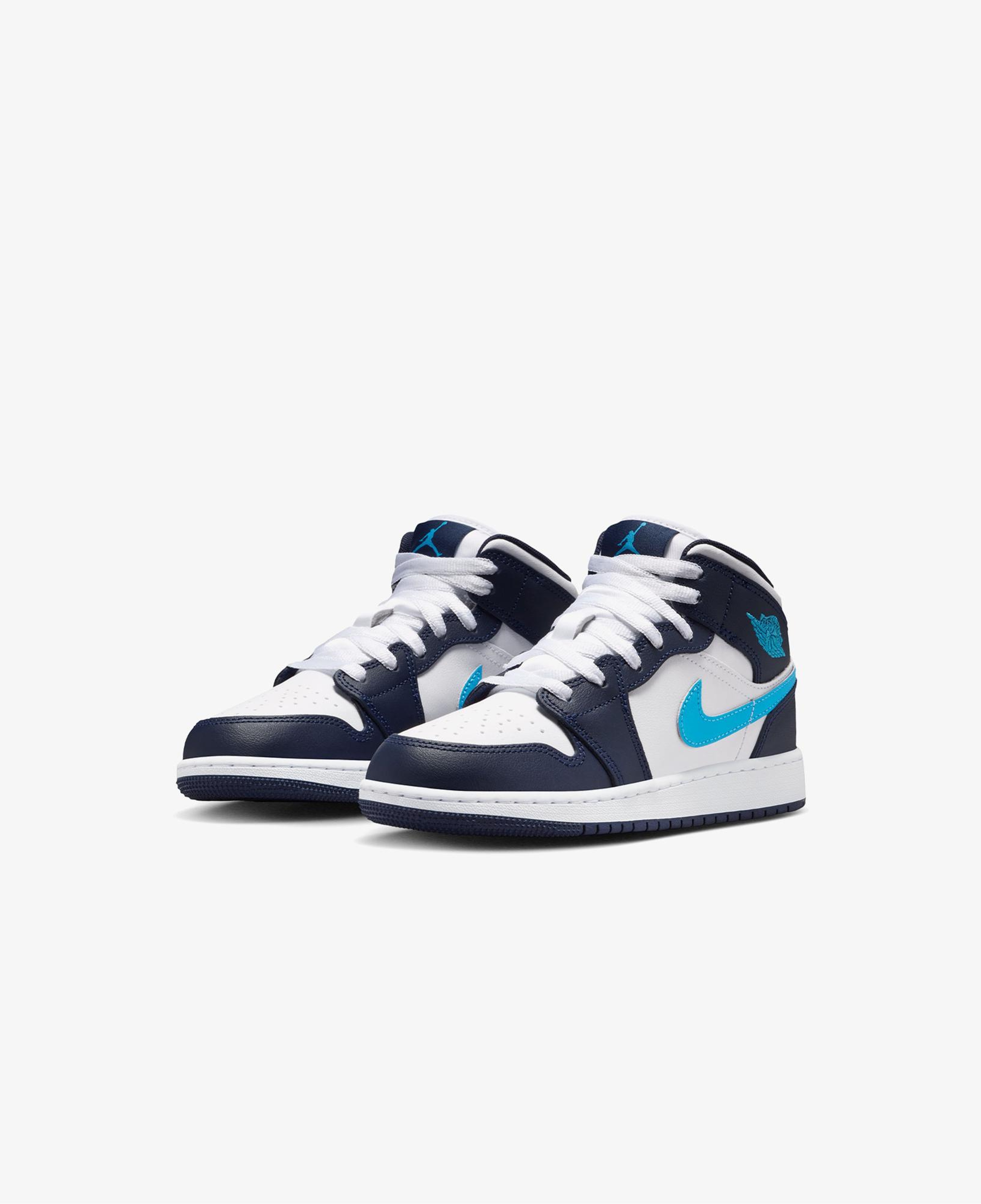 Jordan Air 1 Mid Lacivert Spor Ayakkabı