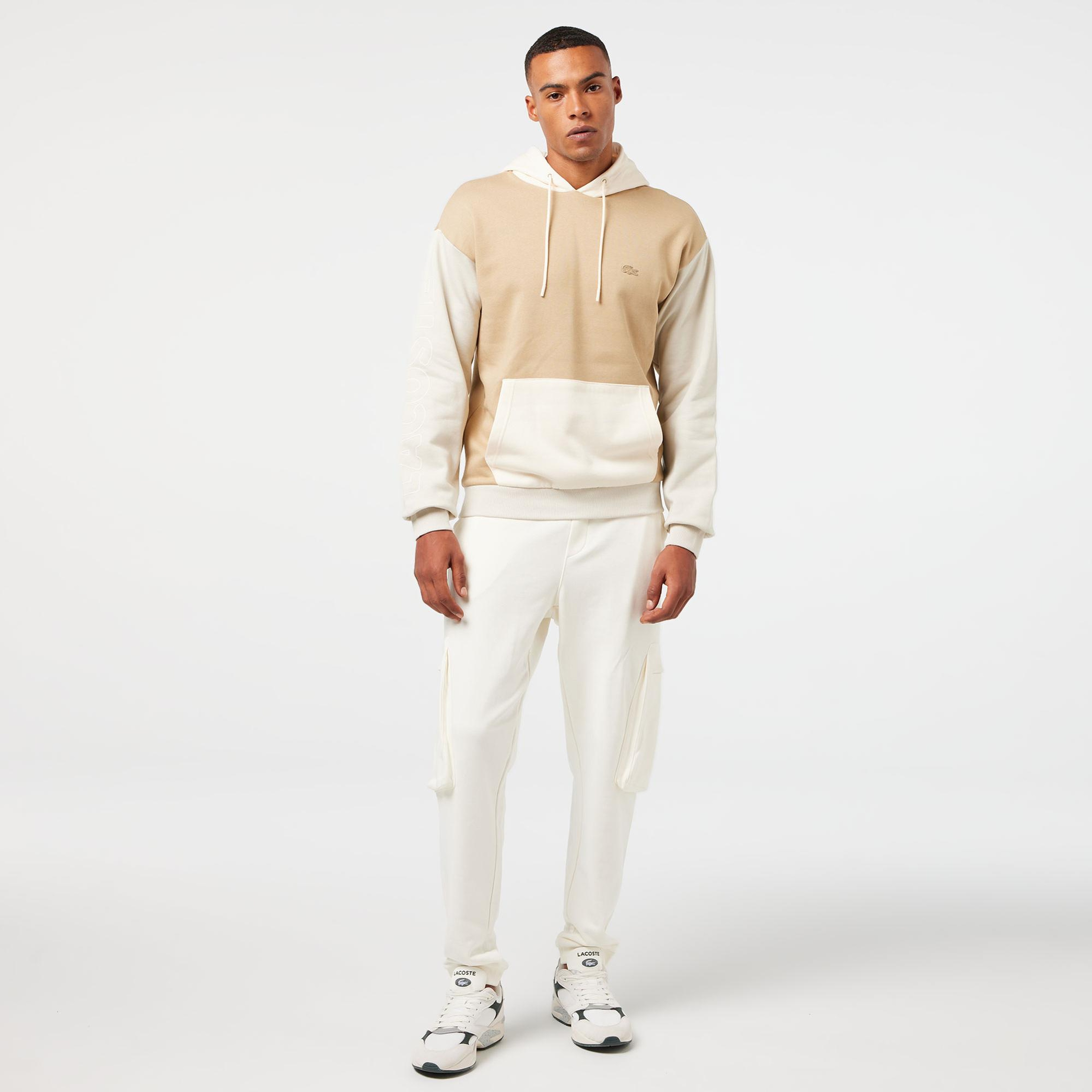Lacoste Classic Erkek Bej Sweatshirt
