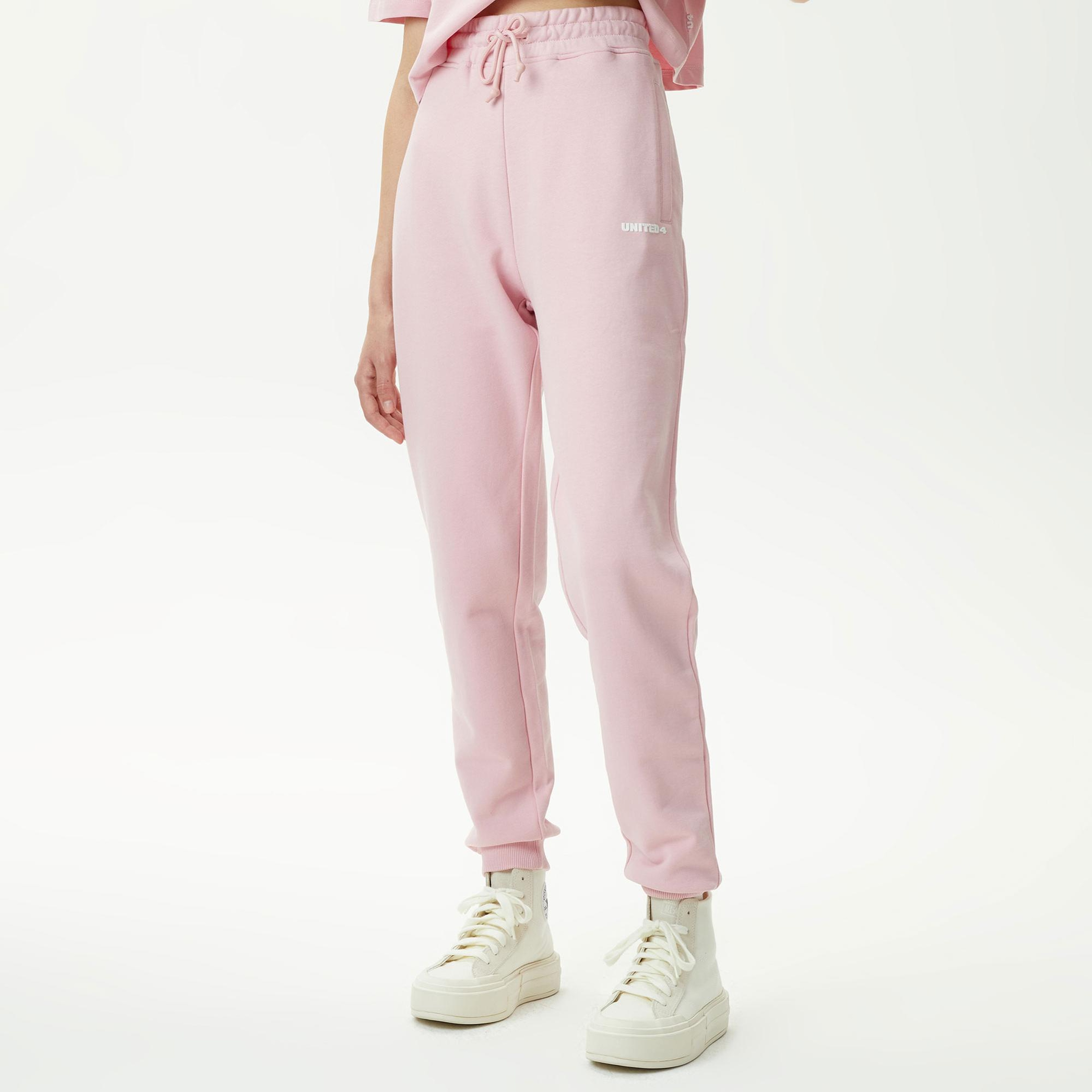 UNITED4 Classic Kadın Pembe Eşofman Altı