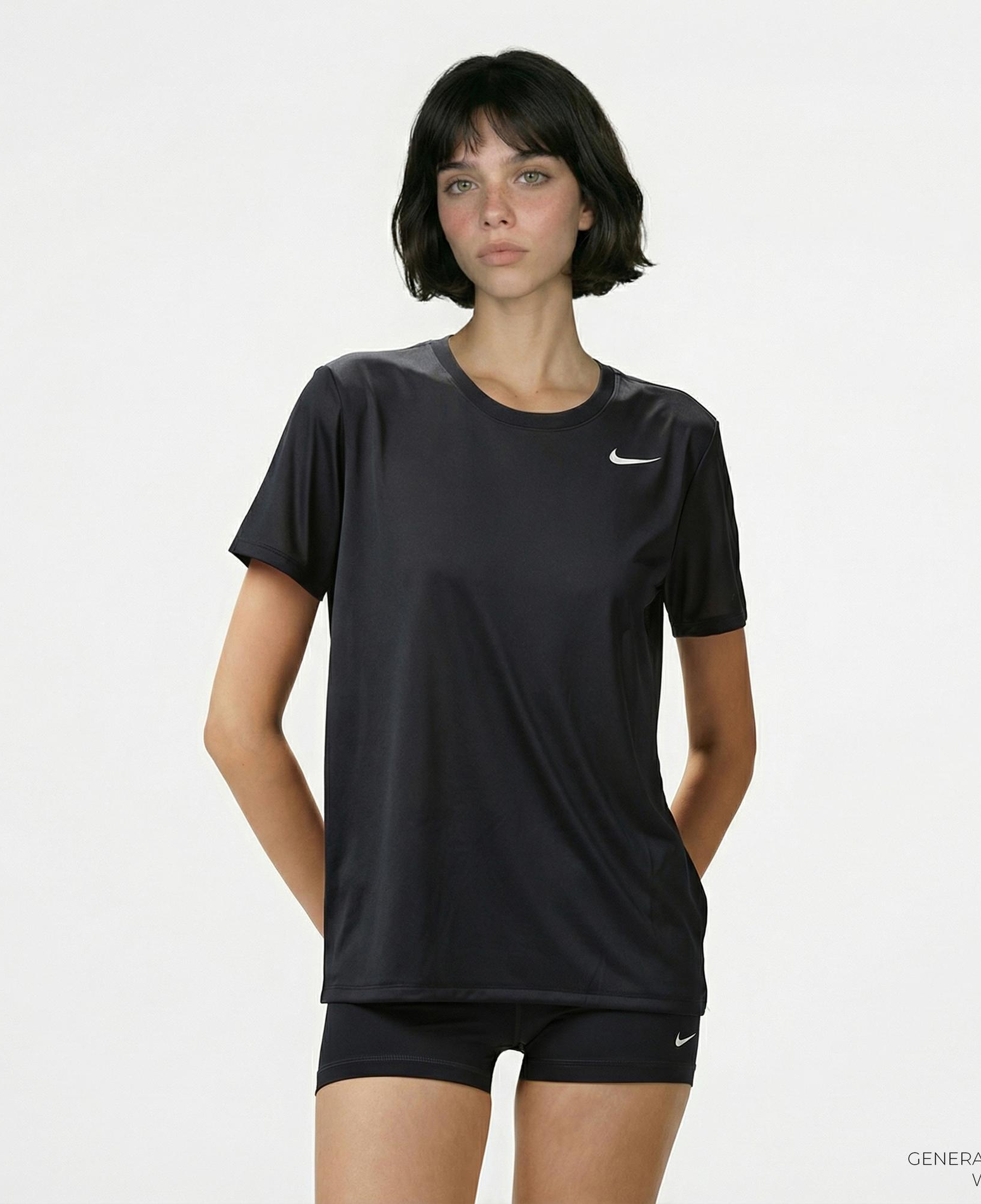 Nike Dri-Fit Legend Lbr Kadın Siyah T-Shirt