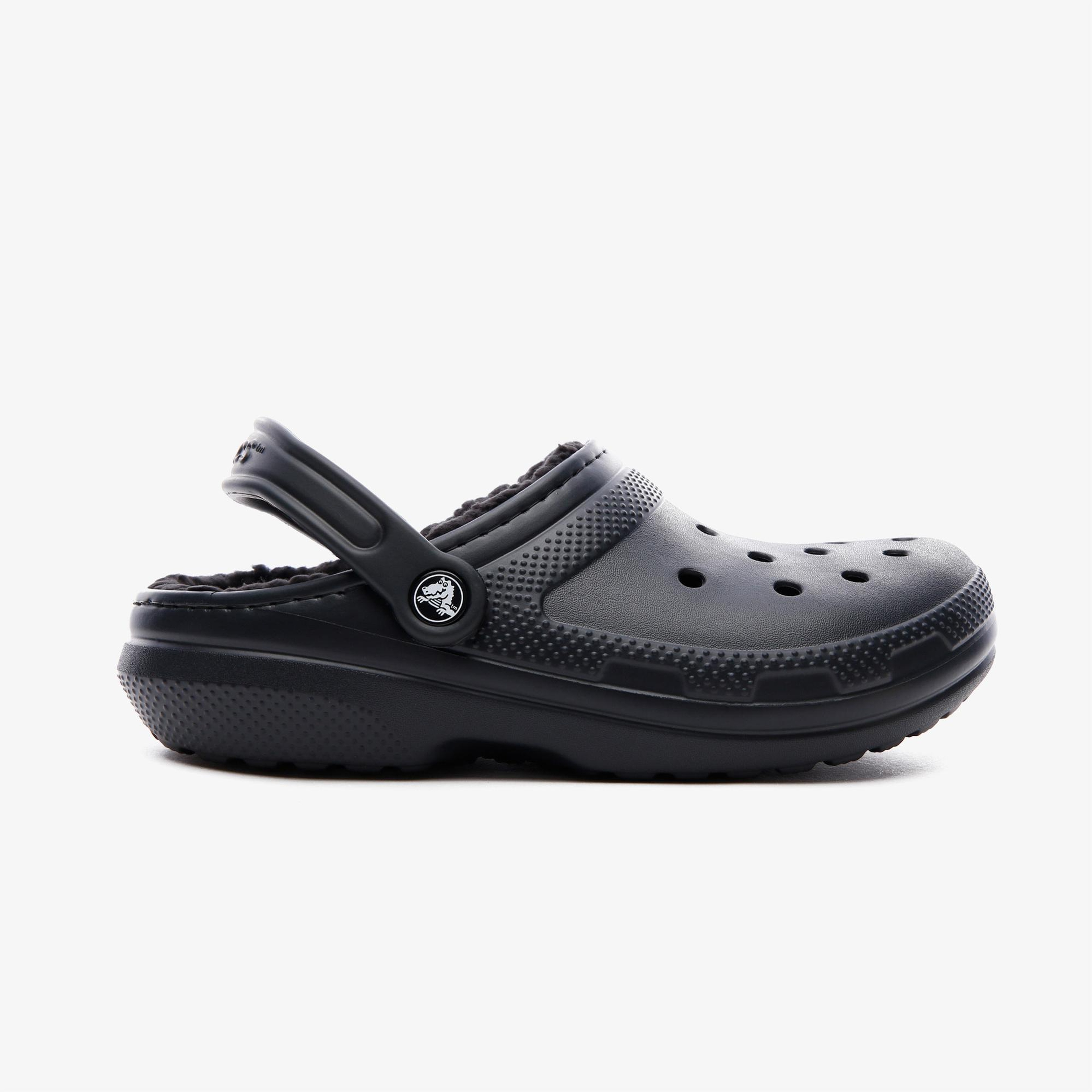 Crocs Classic Lined Clog Unisex Siyah Terlik