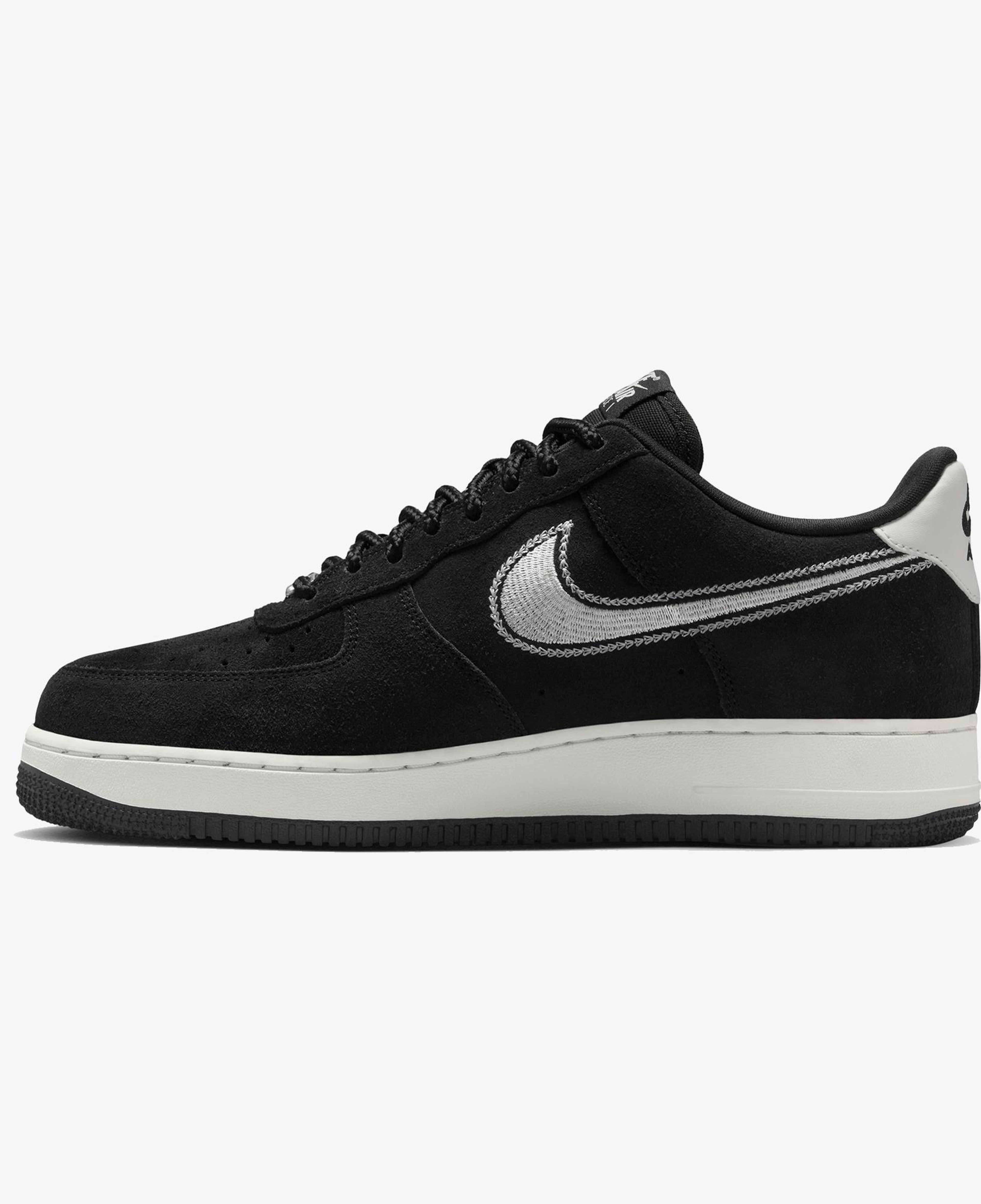 Nike Air Force 1 '07 LV8 Erkek Siyah Spor Ayakkabı