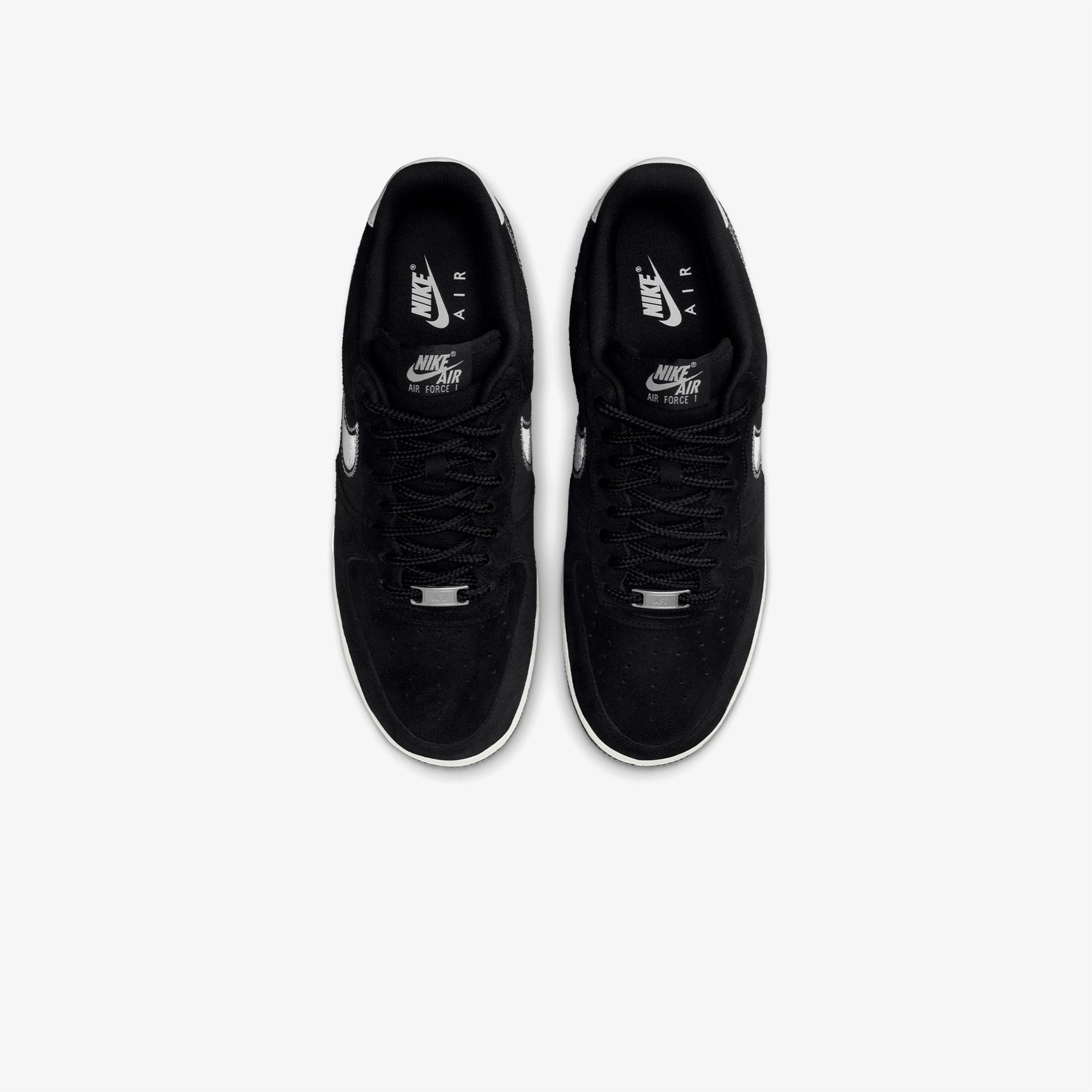 Nike Air Force 1 '07 LV8 Erkek Siyah Spor Ayakkabı