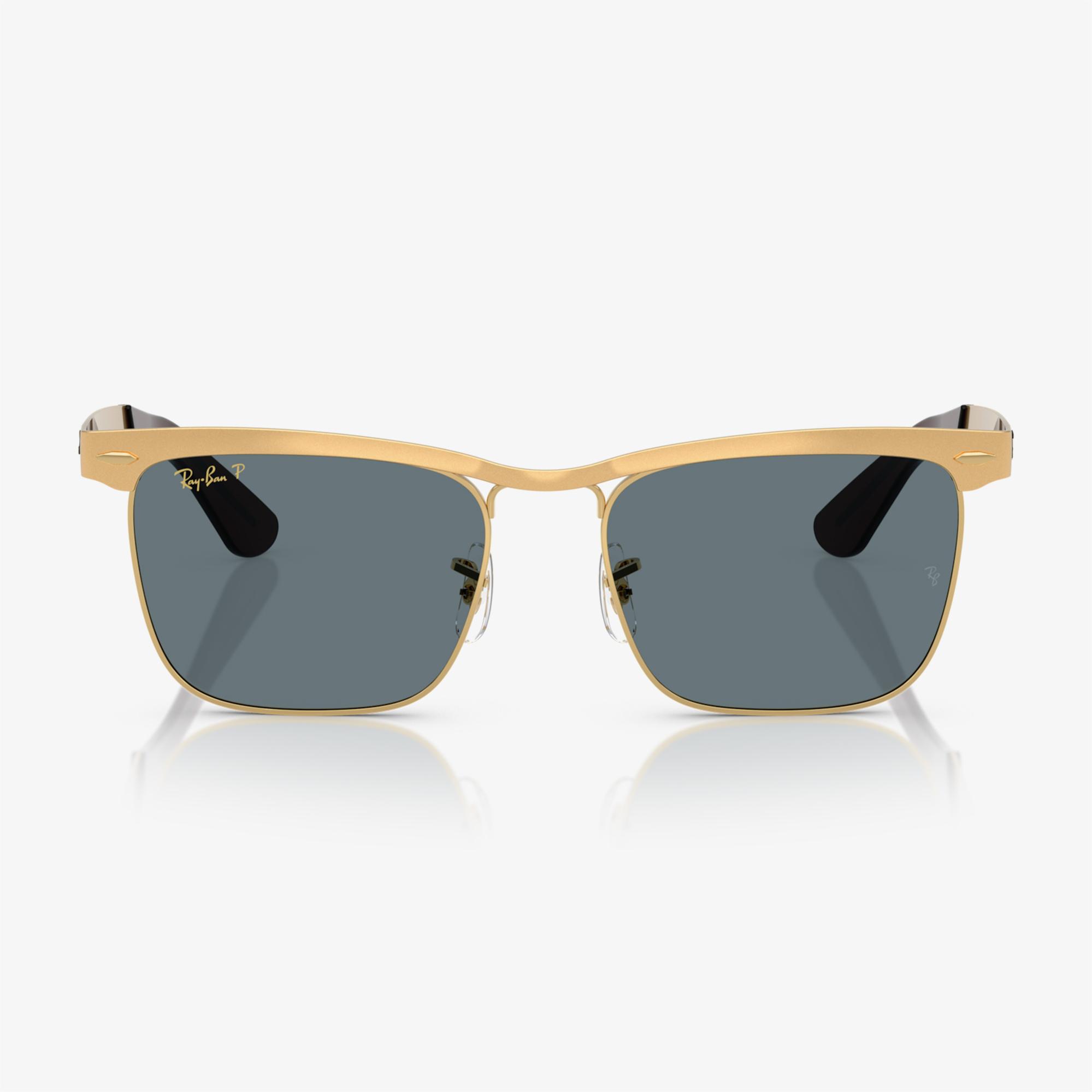 Ray-Ban RB3875 Unisex Altın Rengi Güneş Gözlüğü