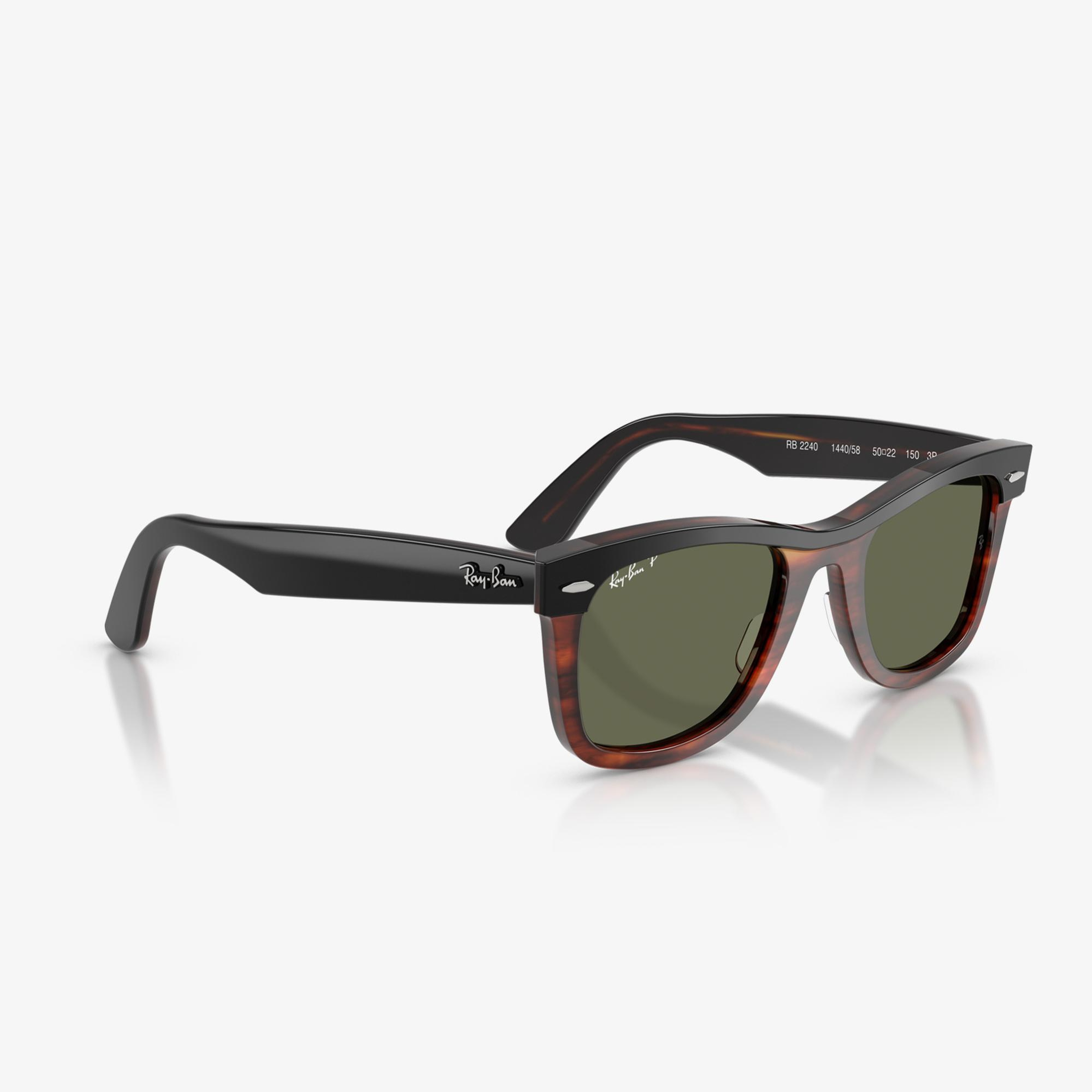 Ray-Ban Wayfarer Street Neat RB2240 Unisex Siyah Güneş Gözlüğü