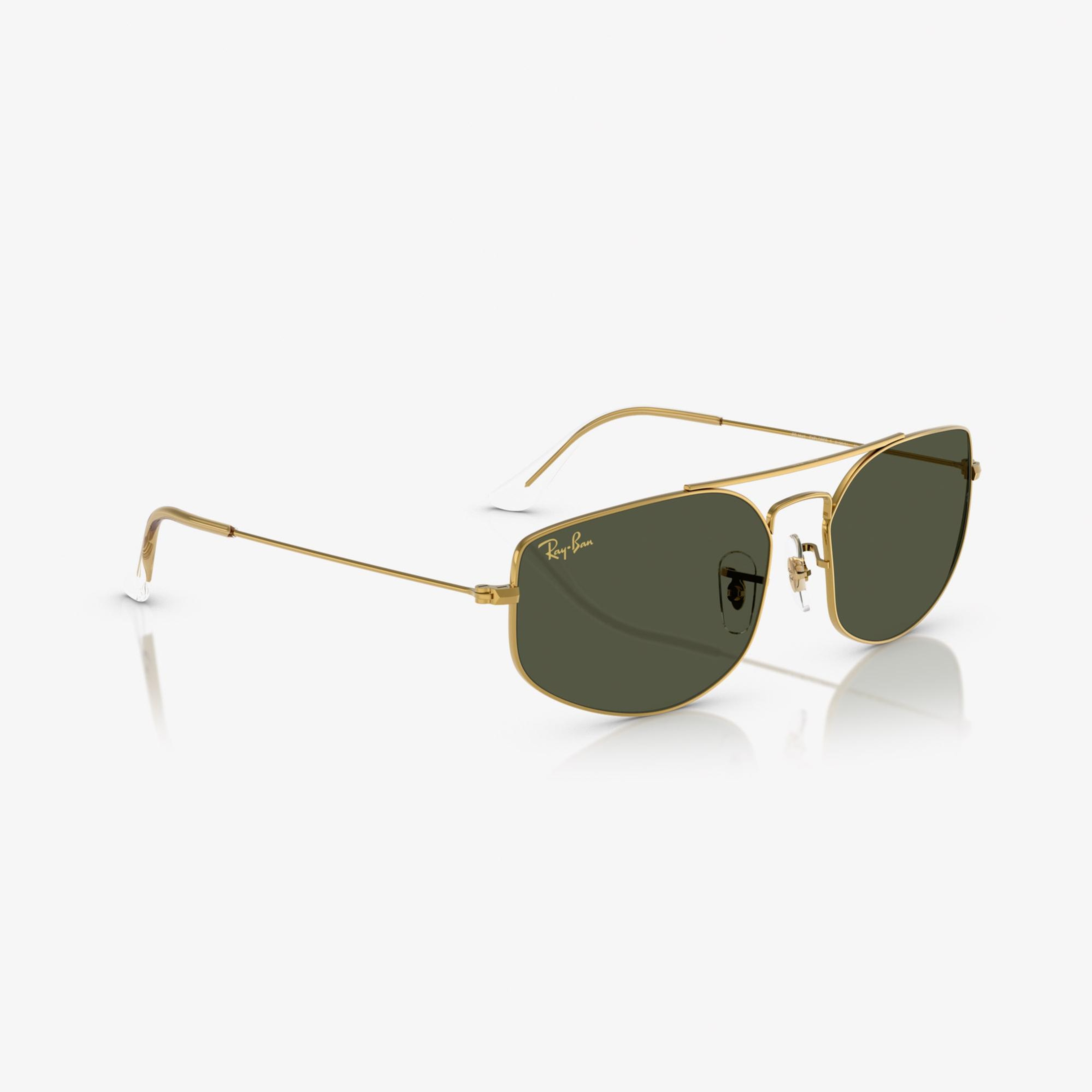 Ray-Ban Explorer V RB3845 Unisex Altın Rengi Güneş Gözlüğü