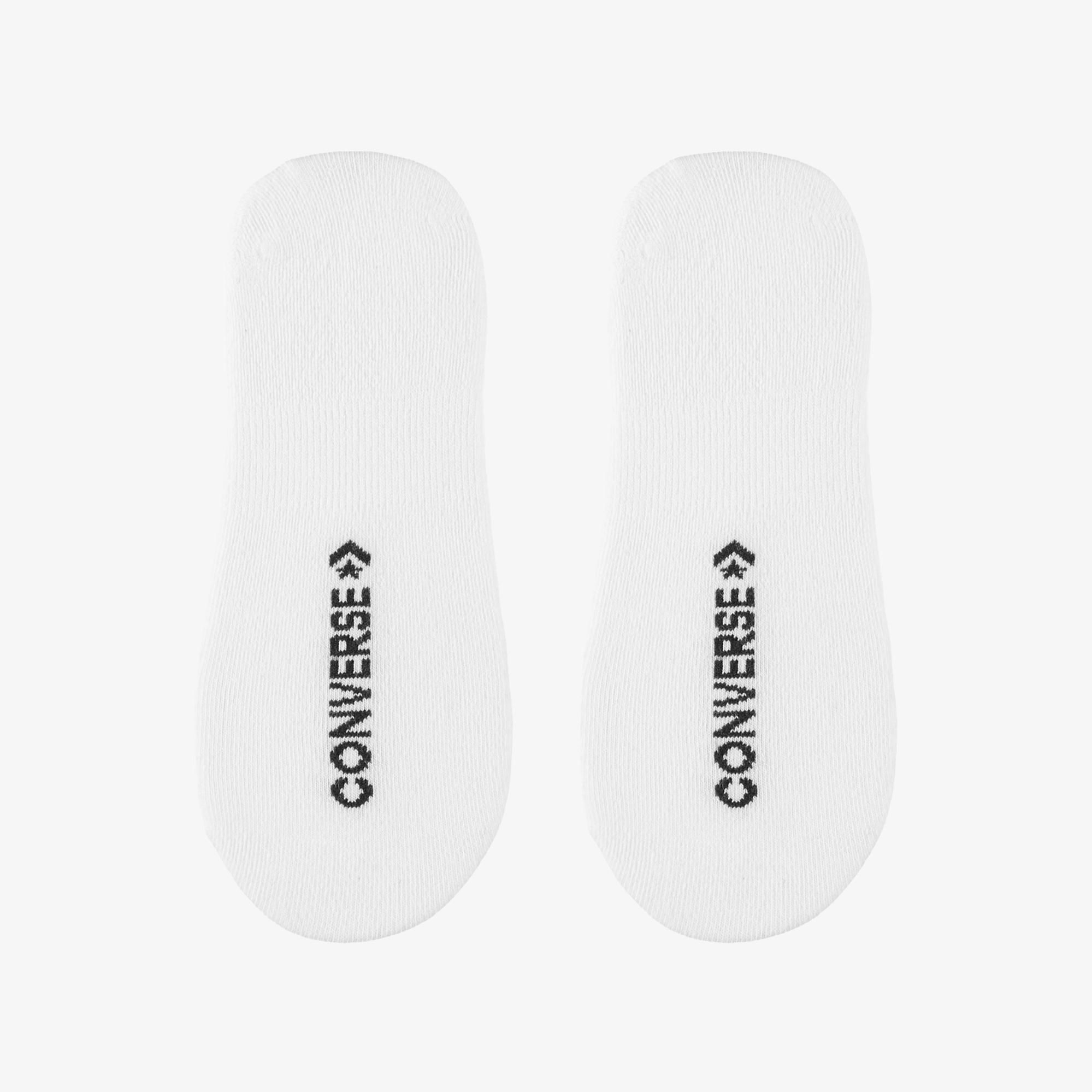 Converse Chuck Taylor Unisex 2'li Beyaz Babet Çorap