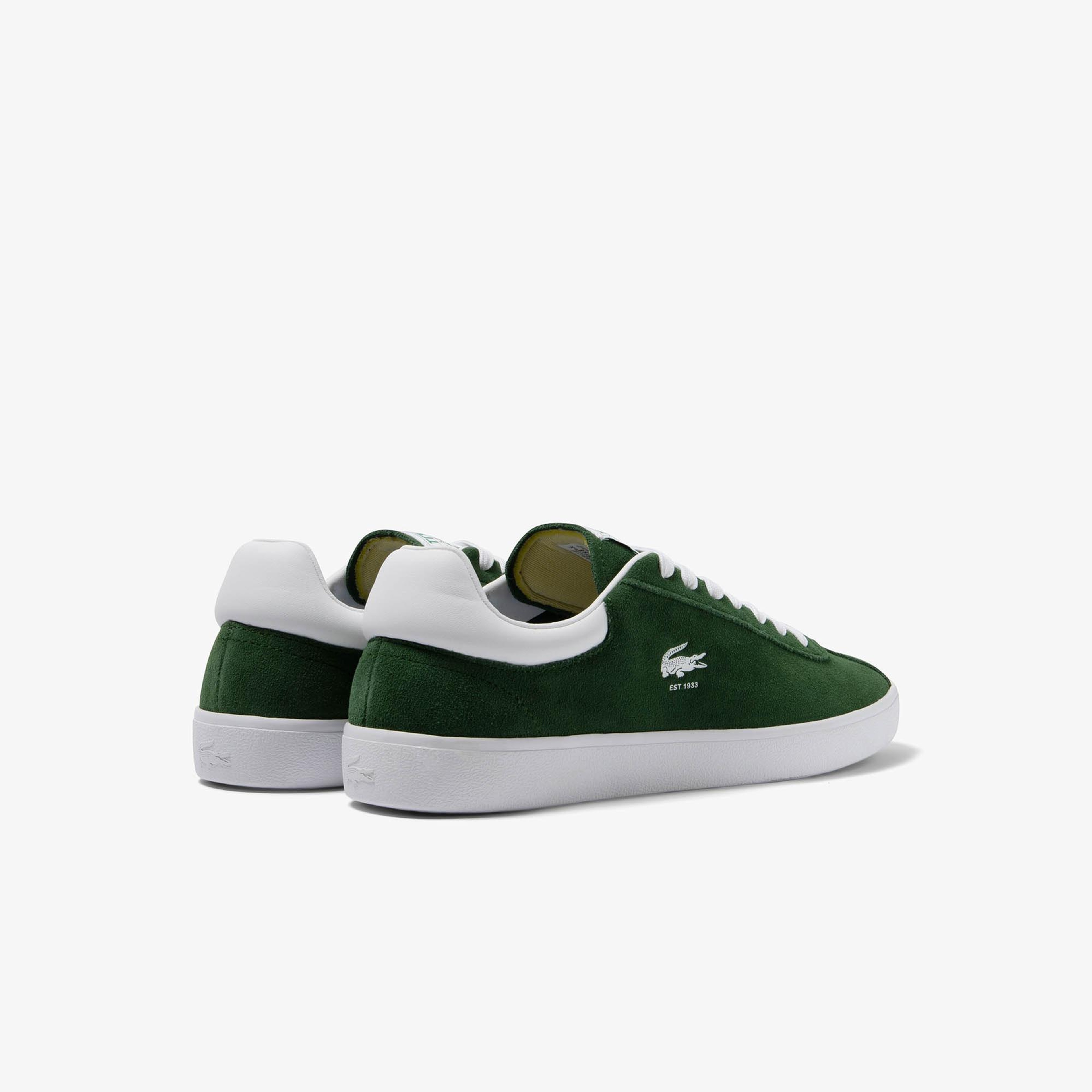 Lacoste Baseshot Erkek Yeşil Sneaker
