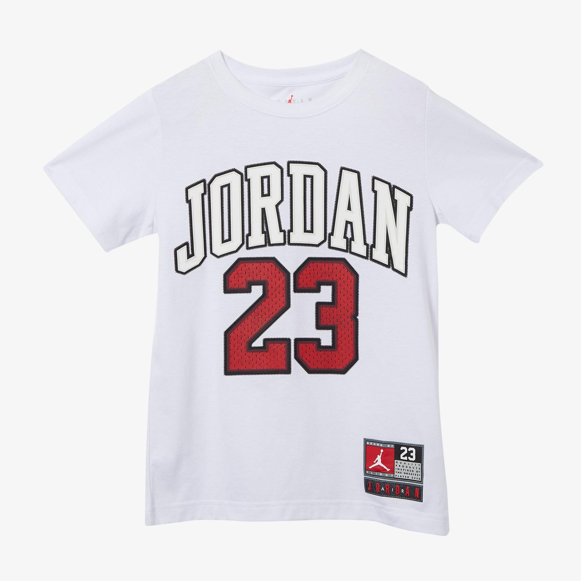 Jordan Practice Flight Çocuk Beyaz T-Shirt
