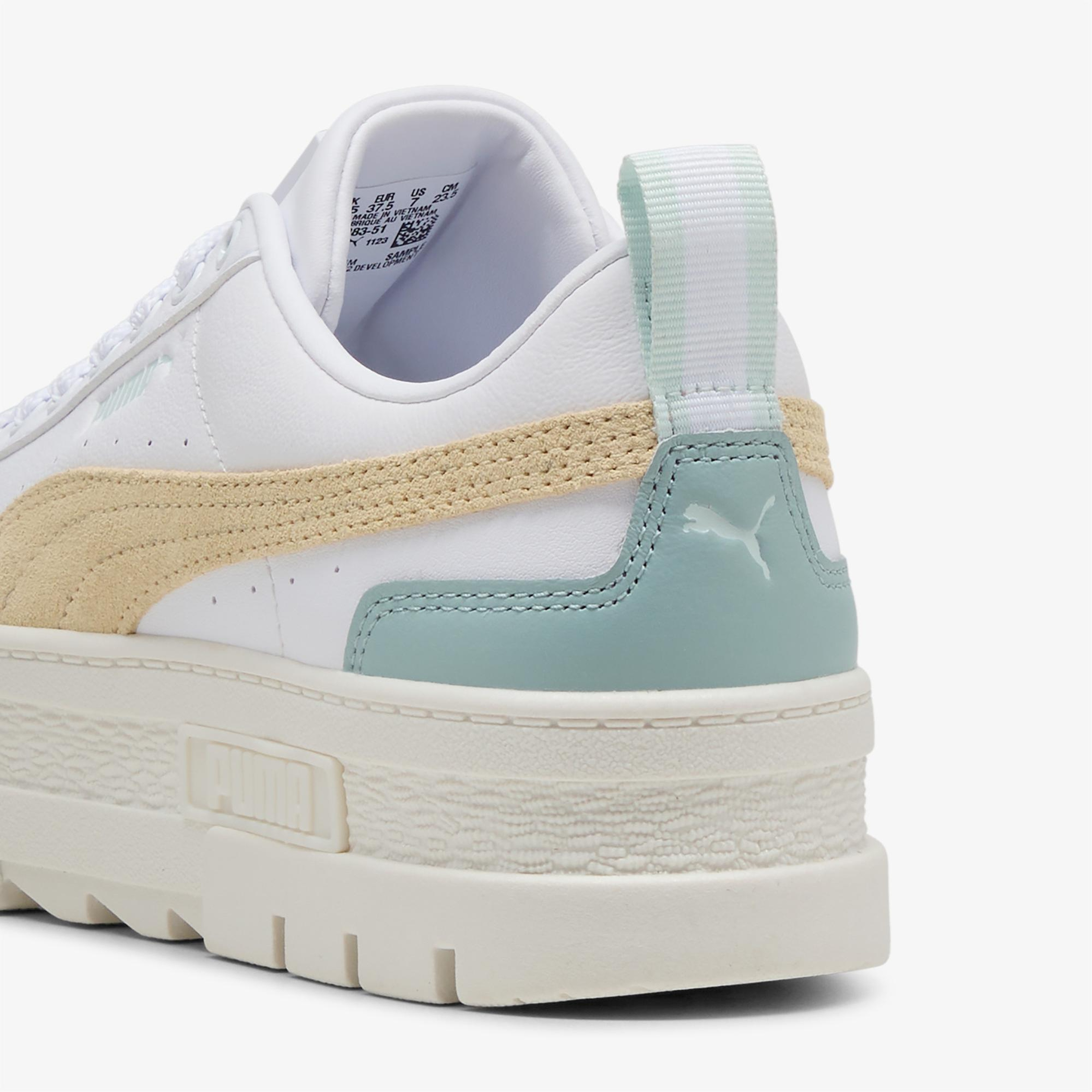 Puma Mayze Lth Wn S Kadın Beyaz Spor Ayakkabı