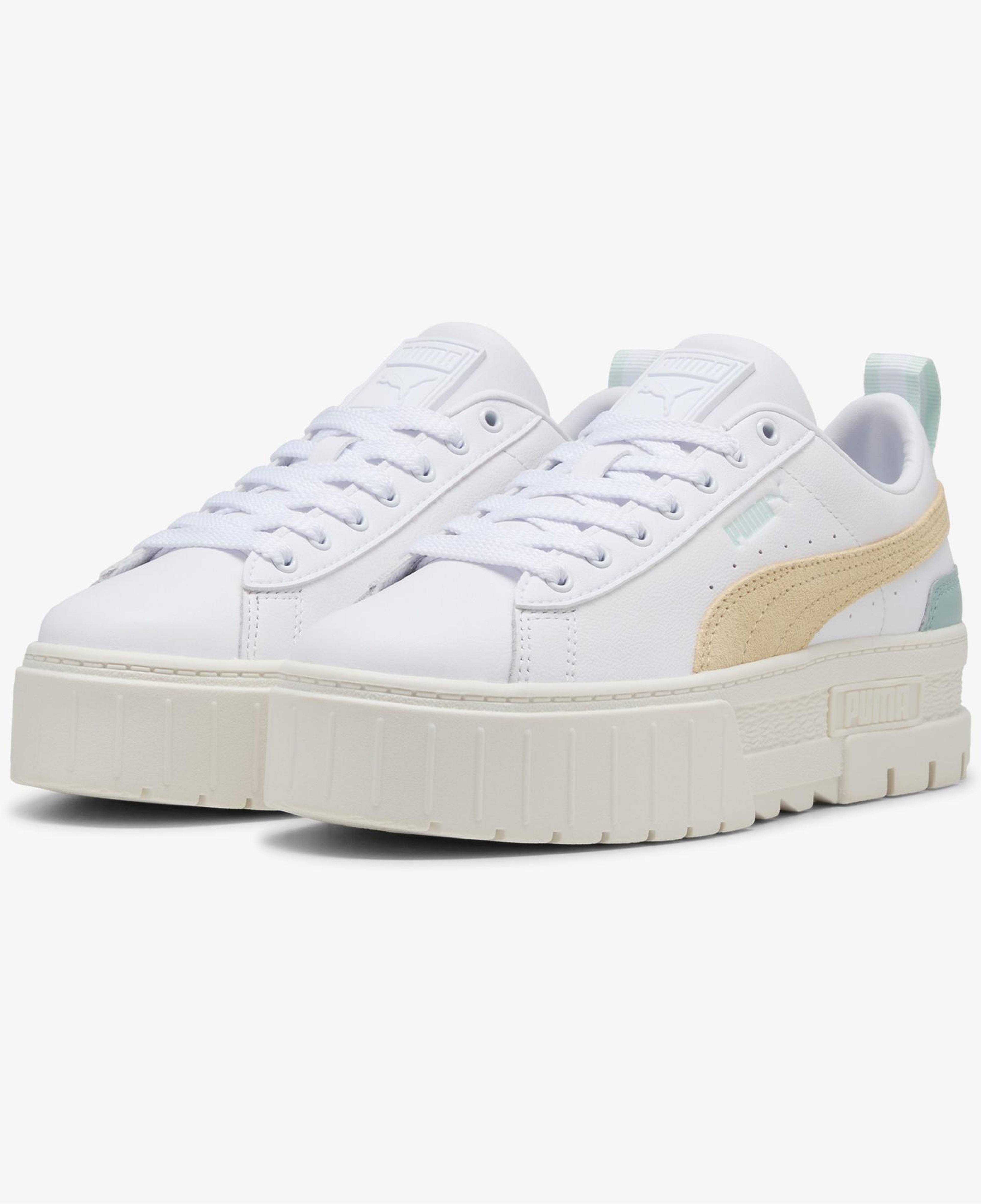 Puma Mayze Lth Wn S Kadın Beyaz Spor Ayakkabı