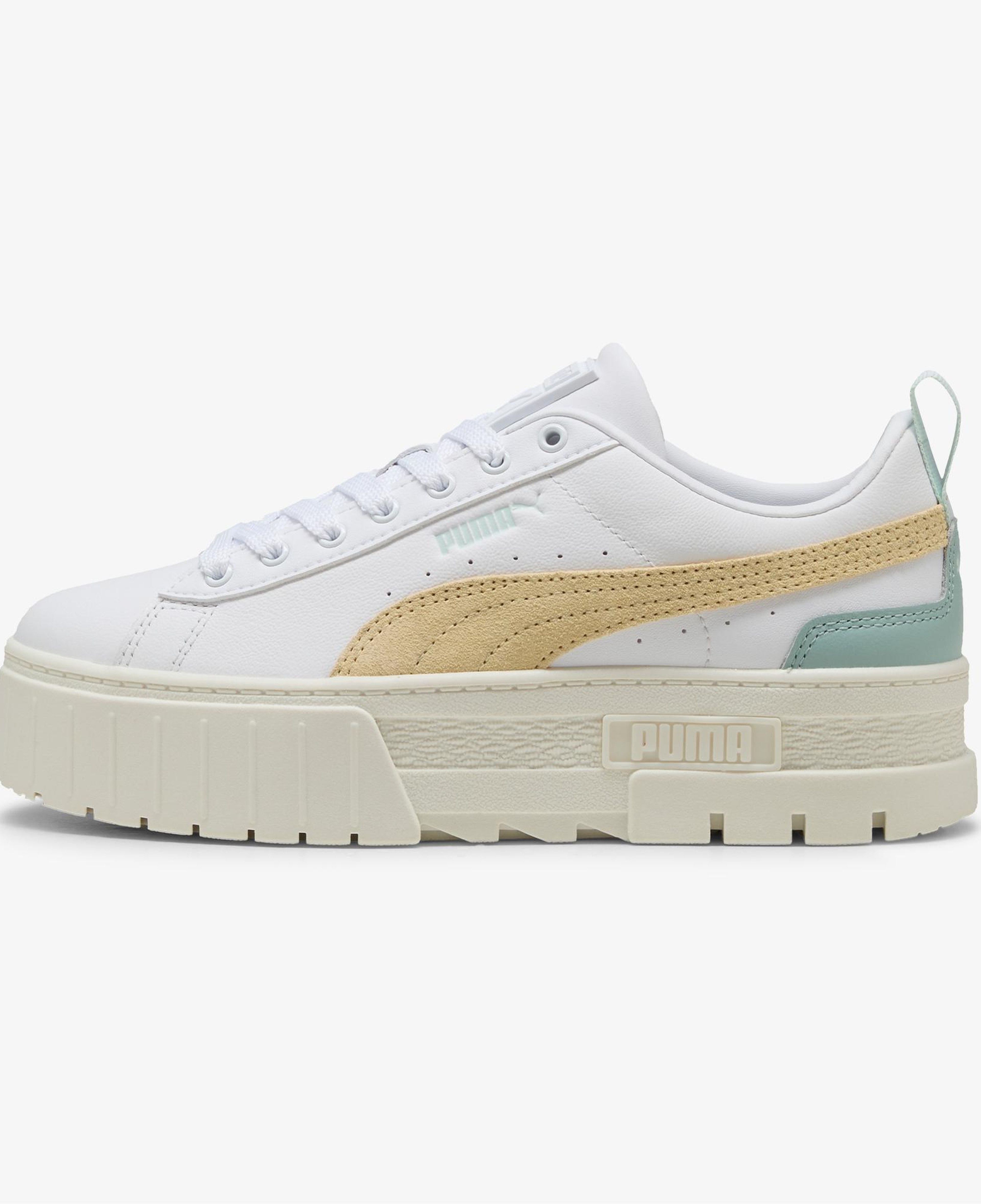 Puma Mayze Lth Wn S Kadın Beyaz Spor Ayakkabı