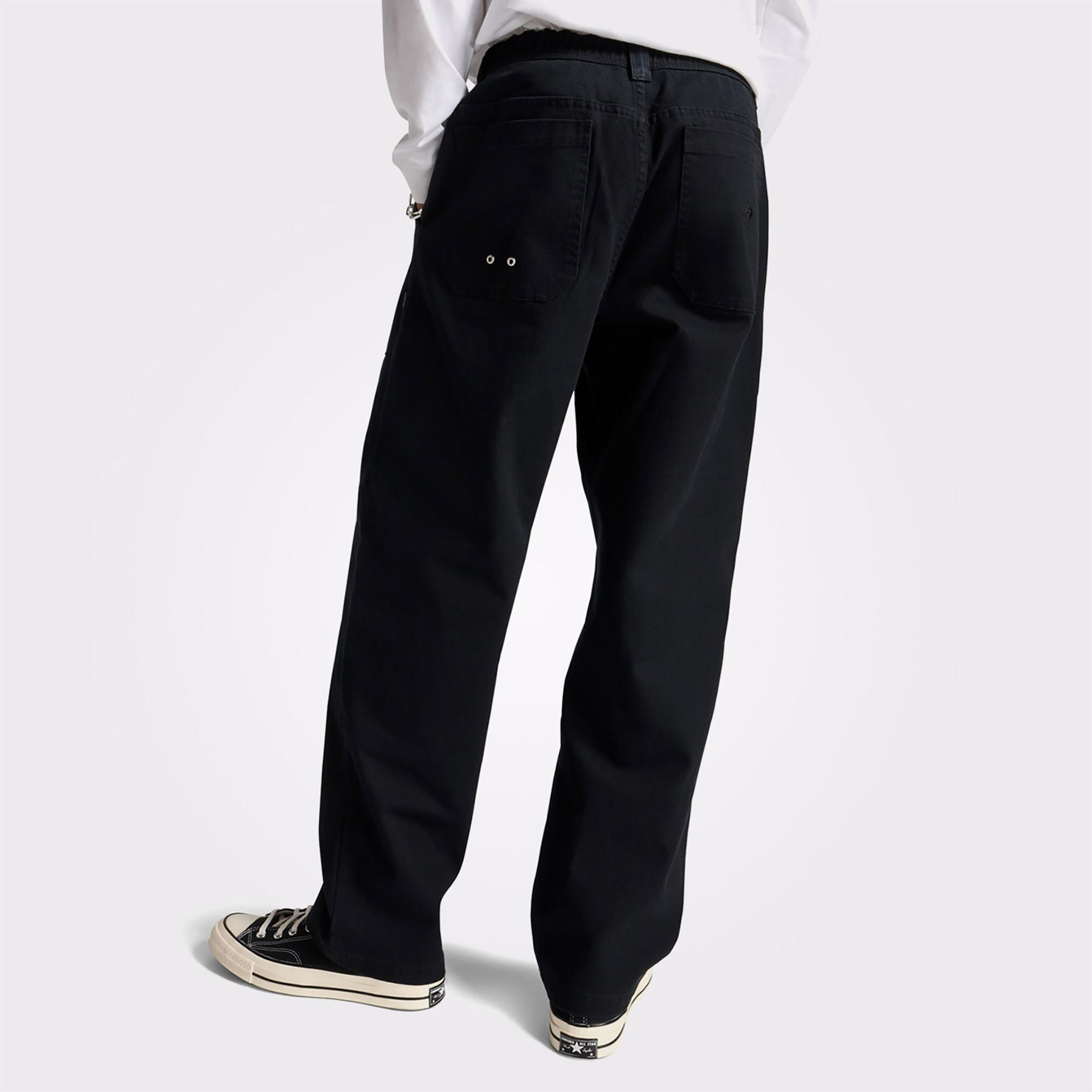 Converse Go-To Harbor Unisex Siyah Pantolon