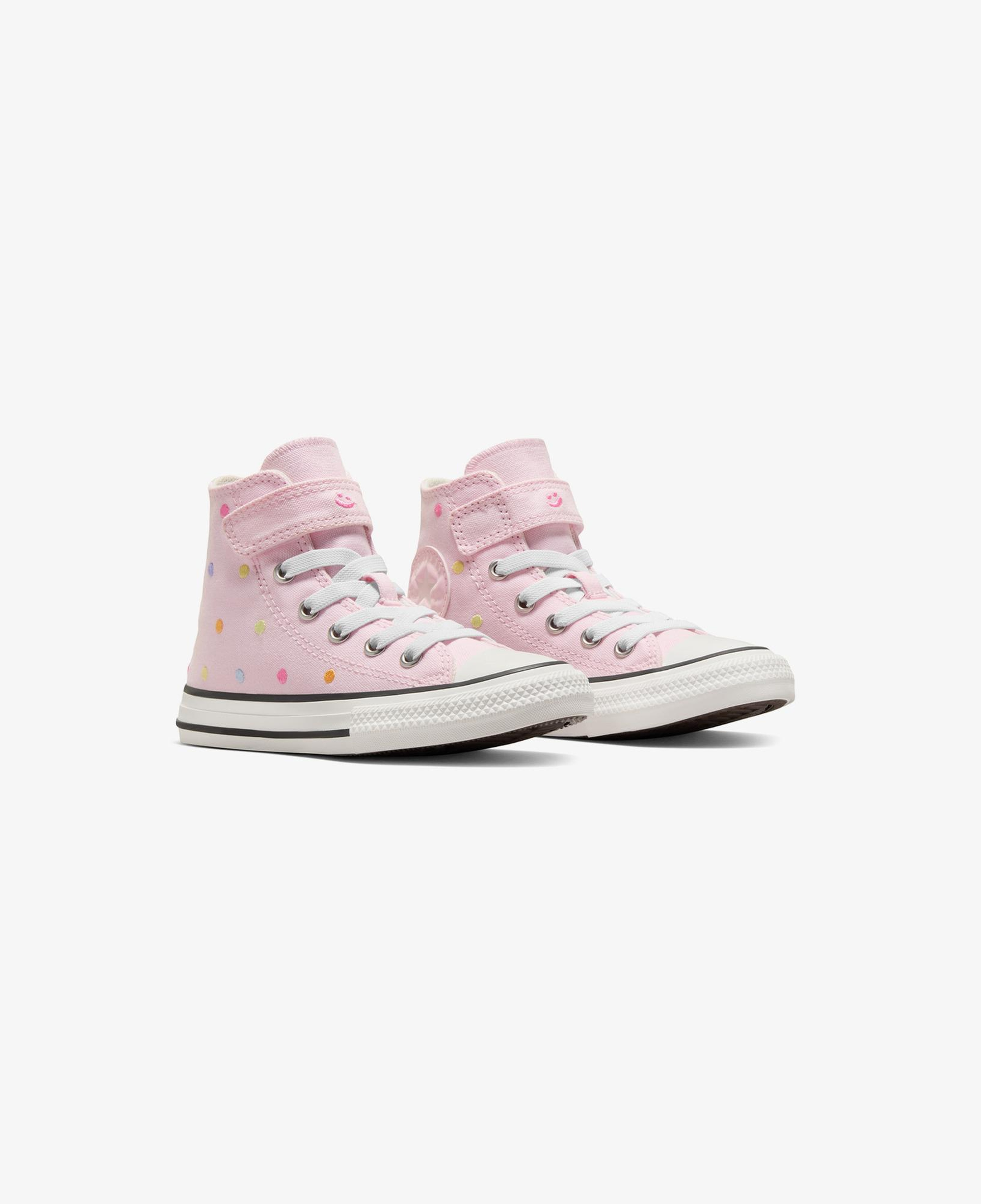 Converse Chuck Taylor All Star 1V Polka Dots Çocuk Pembe Sneaker