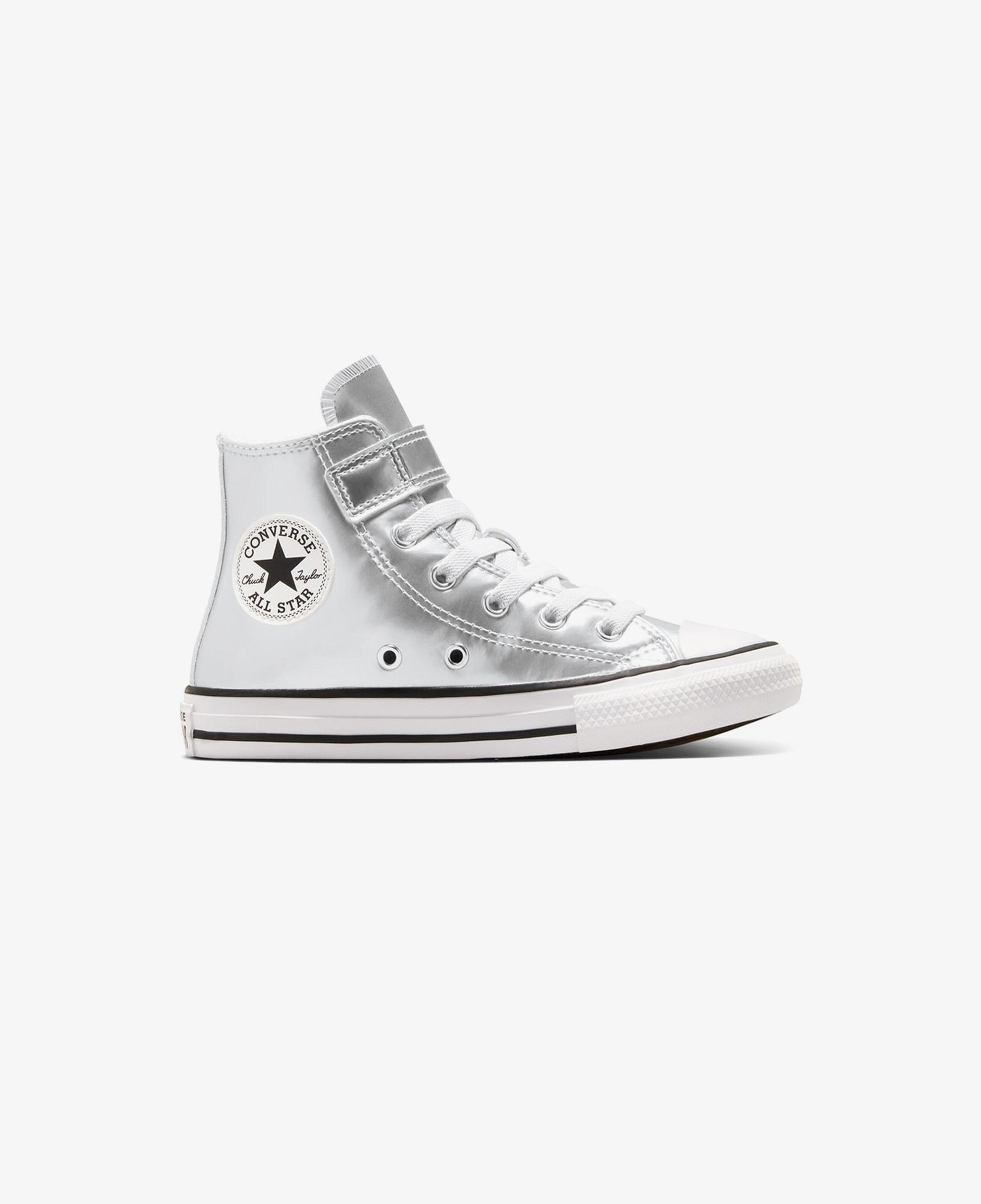 Converse Chuck Taylor All Star 1V Metallic Çocuk Gri Sneaker