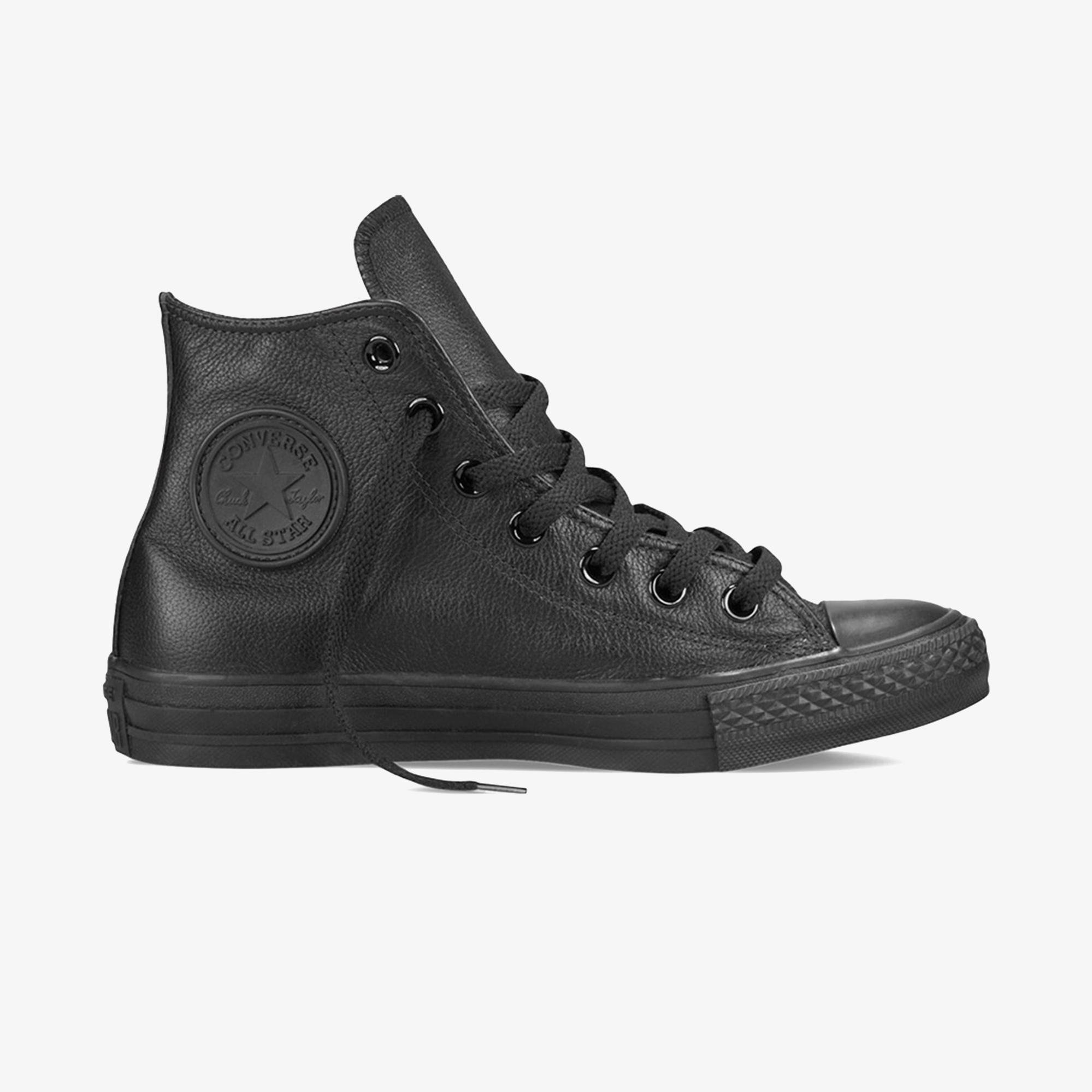 Converse Chuck Taylor All Star Tonal Unisex Siyah Deri Sneaker