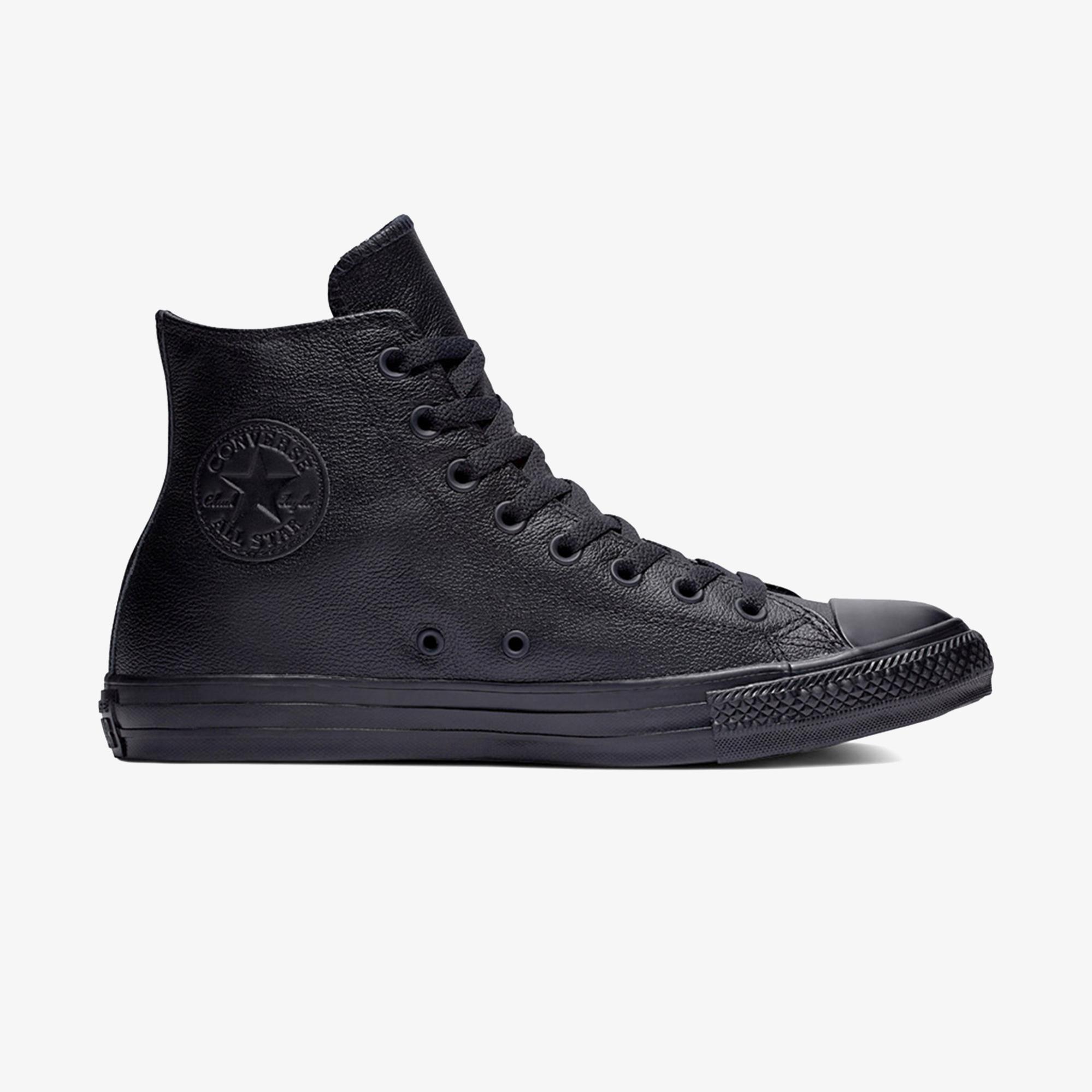 Converse Chuck Taylor All Star Tonal Unisex Siyah Deri Sneaker