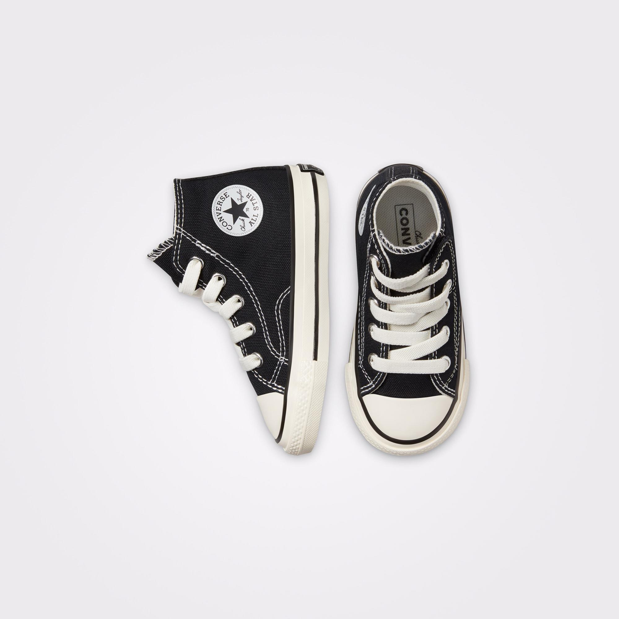 Converse Chuck 70 1V Vintage Canvas Çocuk Siyah Sneaker