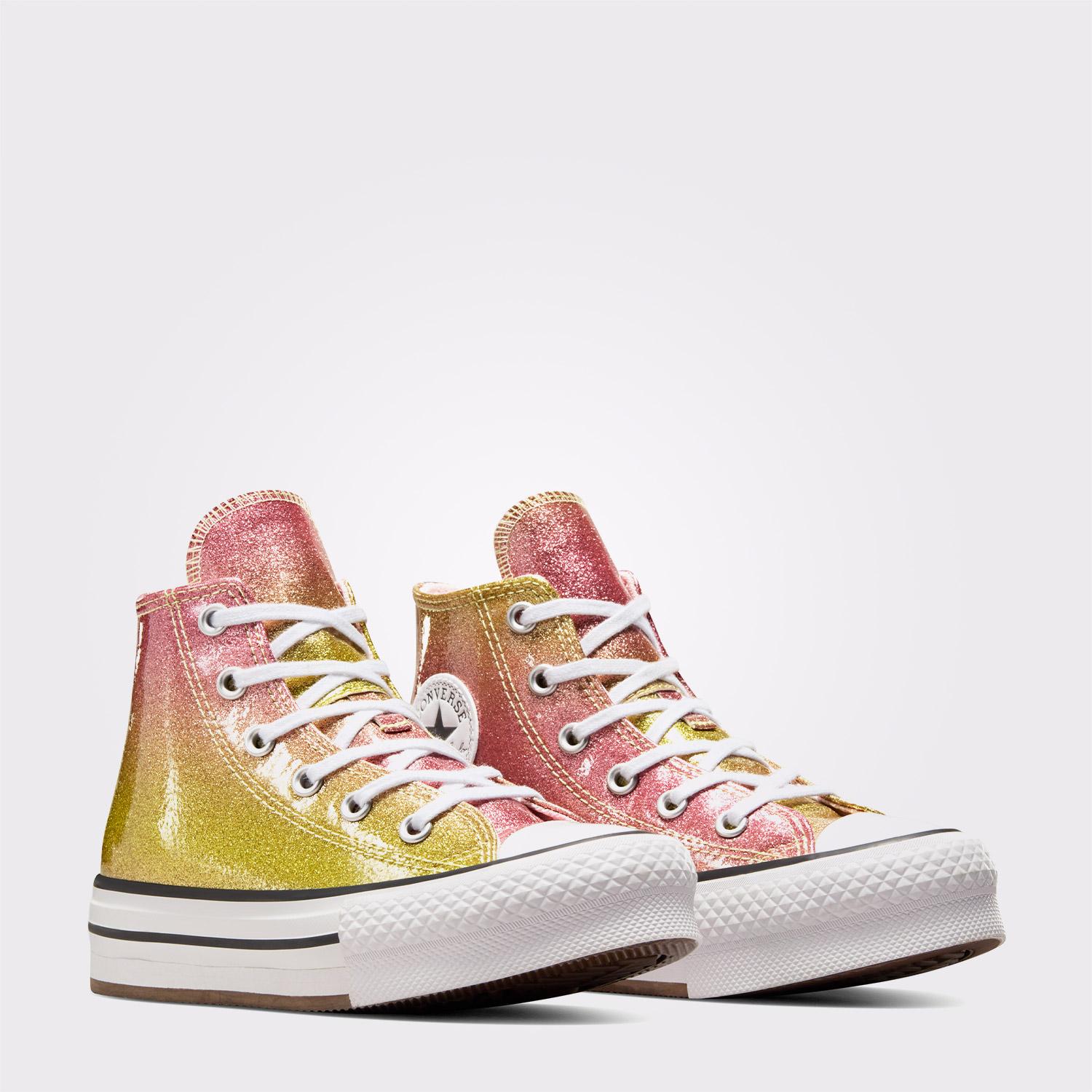 Converse Chuck Taylor All Star EVA Lift Platform Çocuk Renkli Platform Sneaker